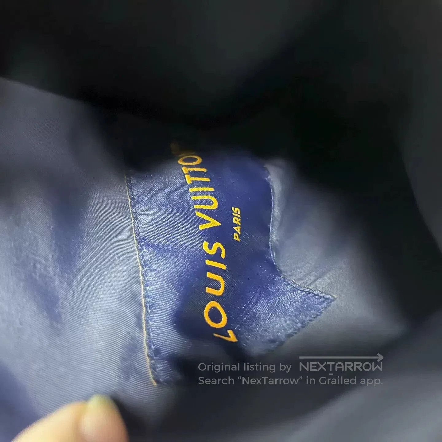 Louis Vuitton louis vuitton blue logo hooded jacket. Size US XXL / EU 58 / 5 - 3 Thumbnail