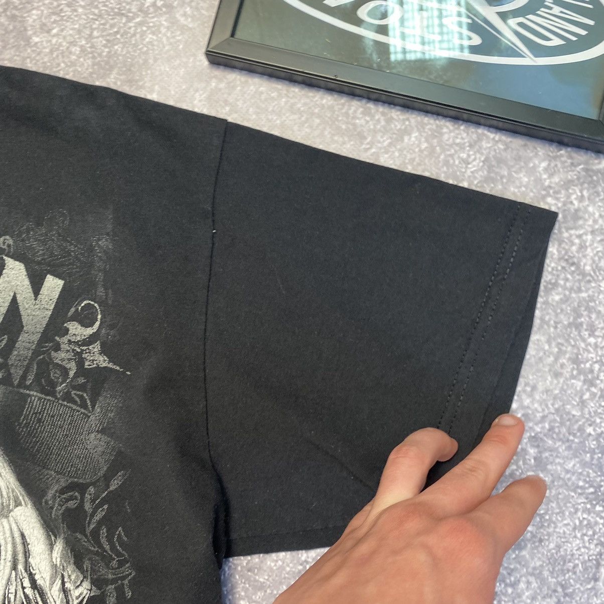 Band Tees Vintage Iron Maiden Number Of The Beast Big Logo rock tee Size US L / EU 52-54 / 3 - 7 Thumbnail