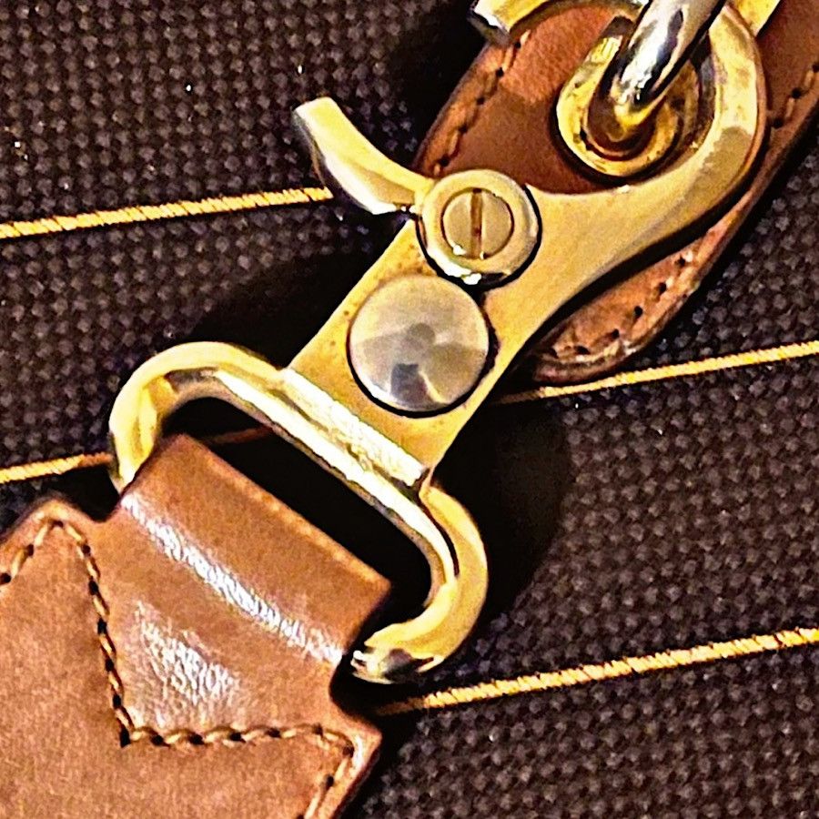 Gucci Authentic Vintage Gucci Striped GG Ring Clasp Crossbody Bag Size ONE SIZE - 3 Thumbnail
