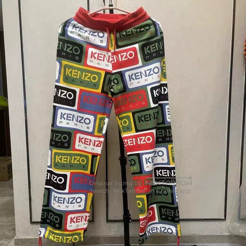 Kenzo Kenzo size S Logo print Sports Pants Size US 26 / EU 42 - 7 Thumbnail