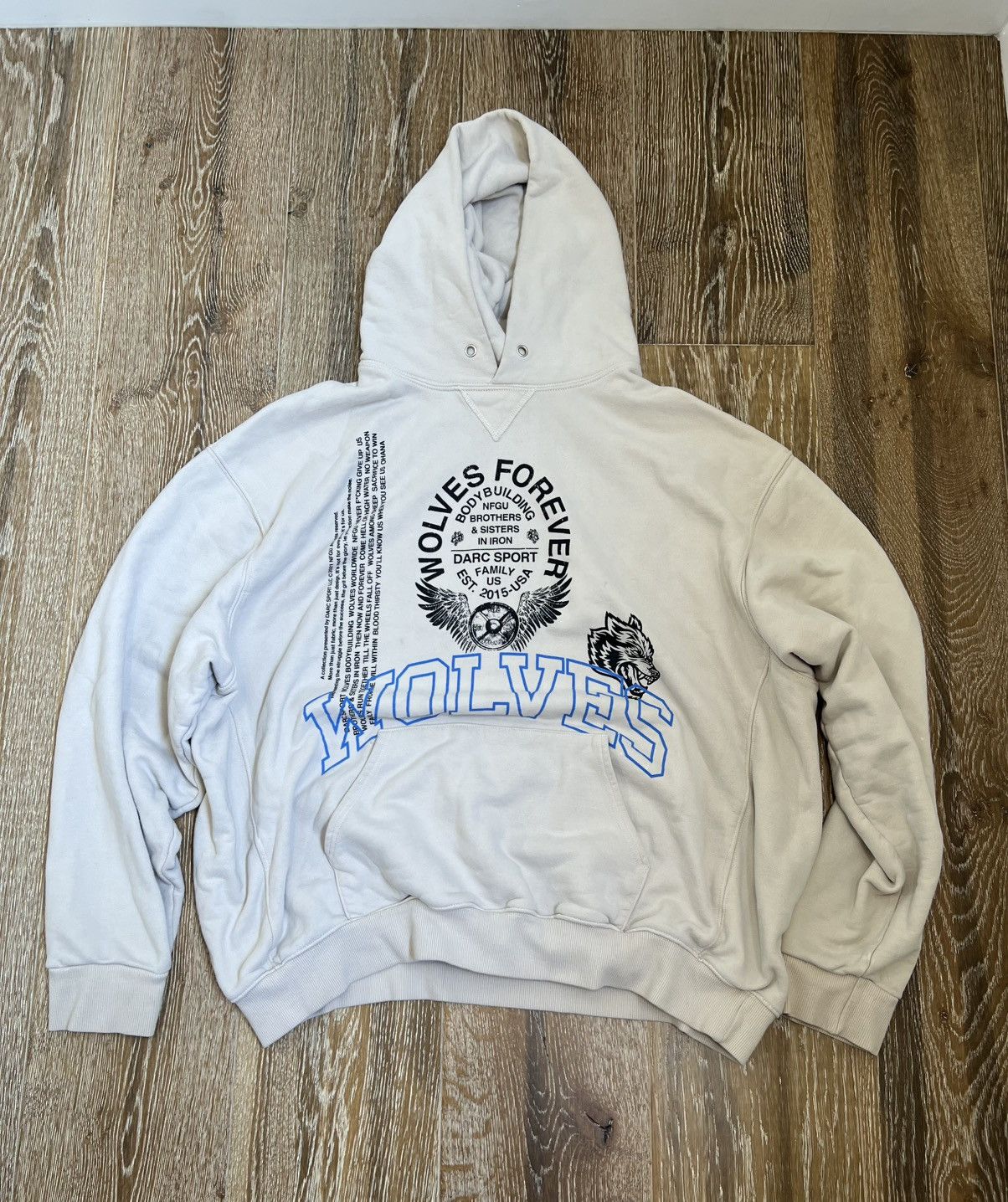 Darc Sport Darc sport wolves hoodie Size US XXL / EU 58 / 5 - 1 Thumbnail