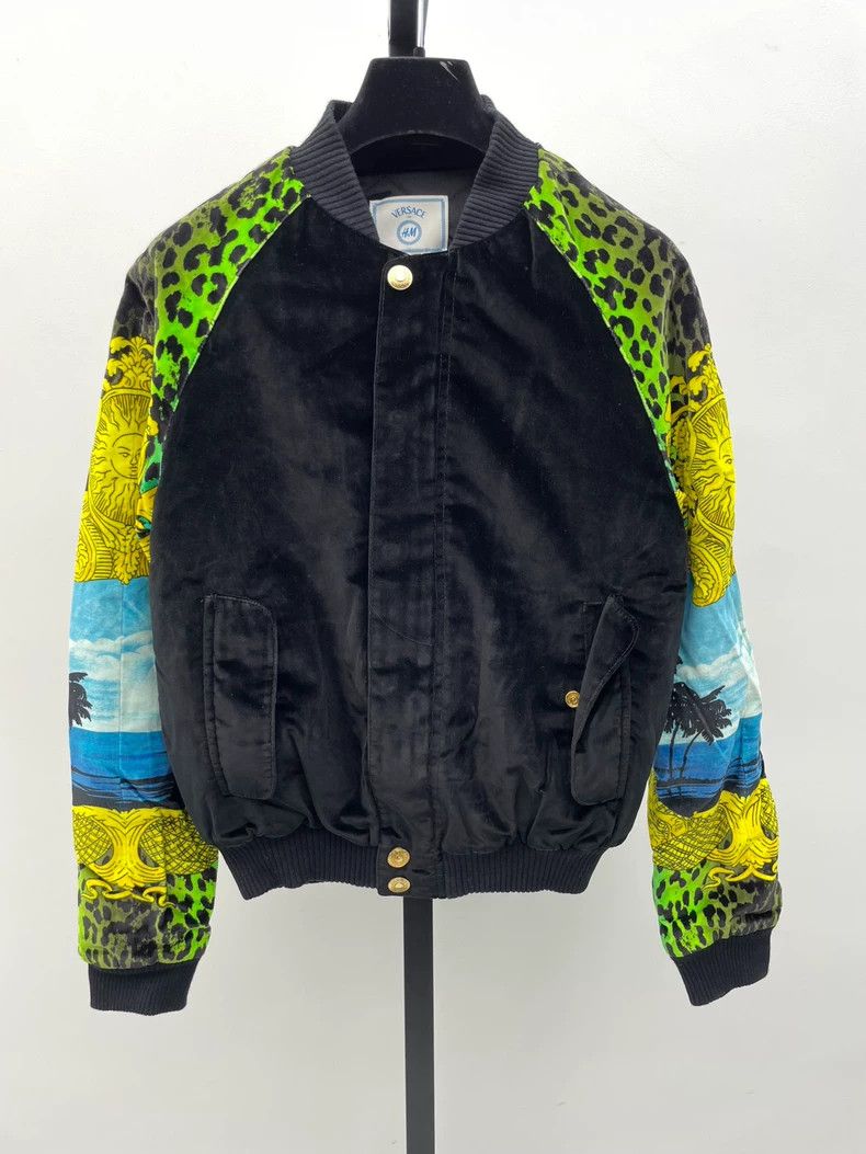Versace x H&M Velvet Graphic Jacket