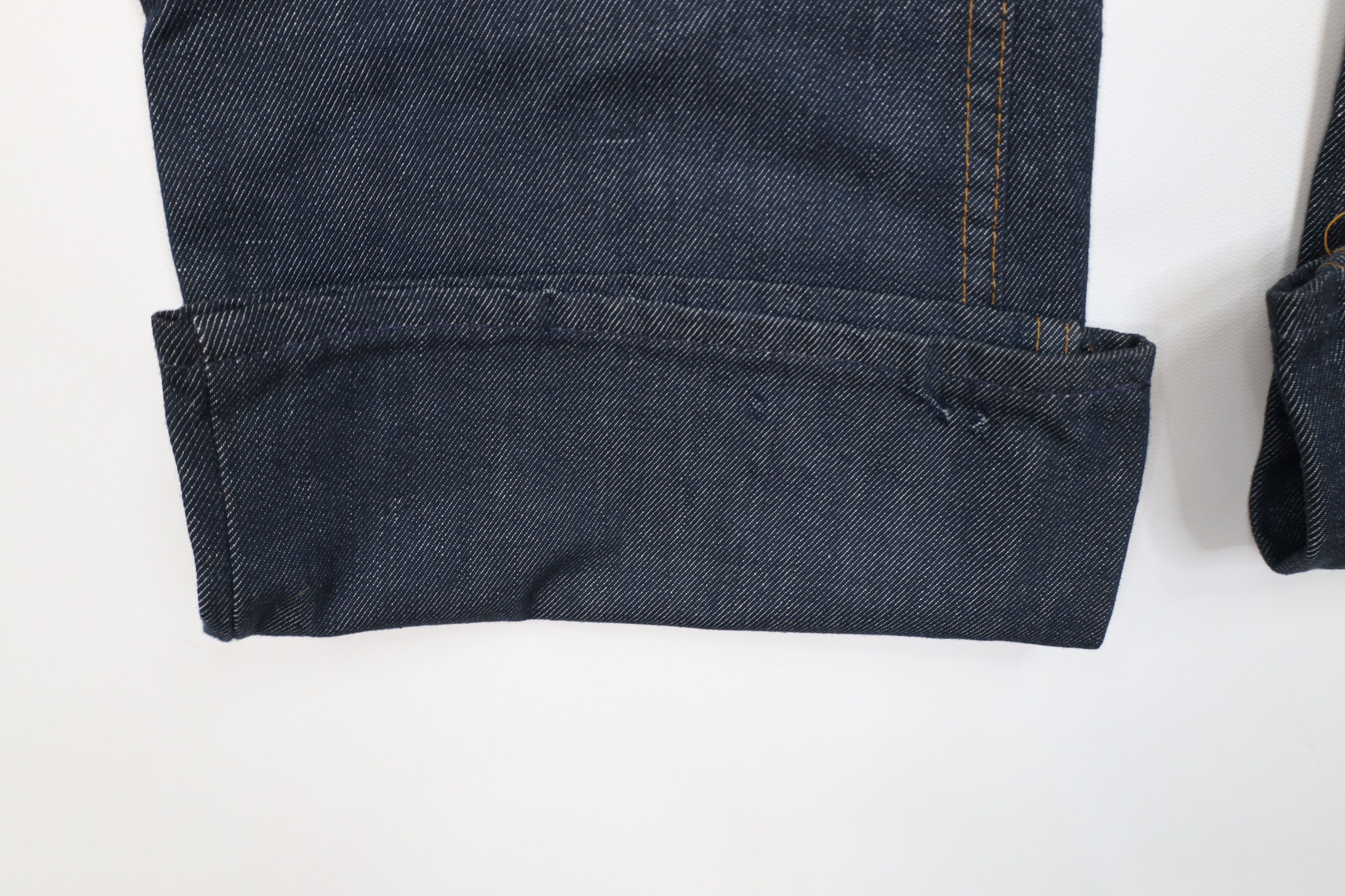 Vintage Vintage 70s Streetwear Wide Leg Denim Jeans Indigo Blue USA Size US 28 / EU 44 - 5 Thumbnail