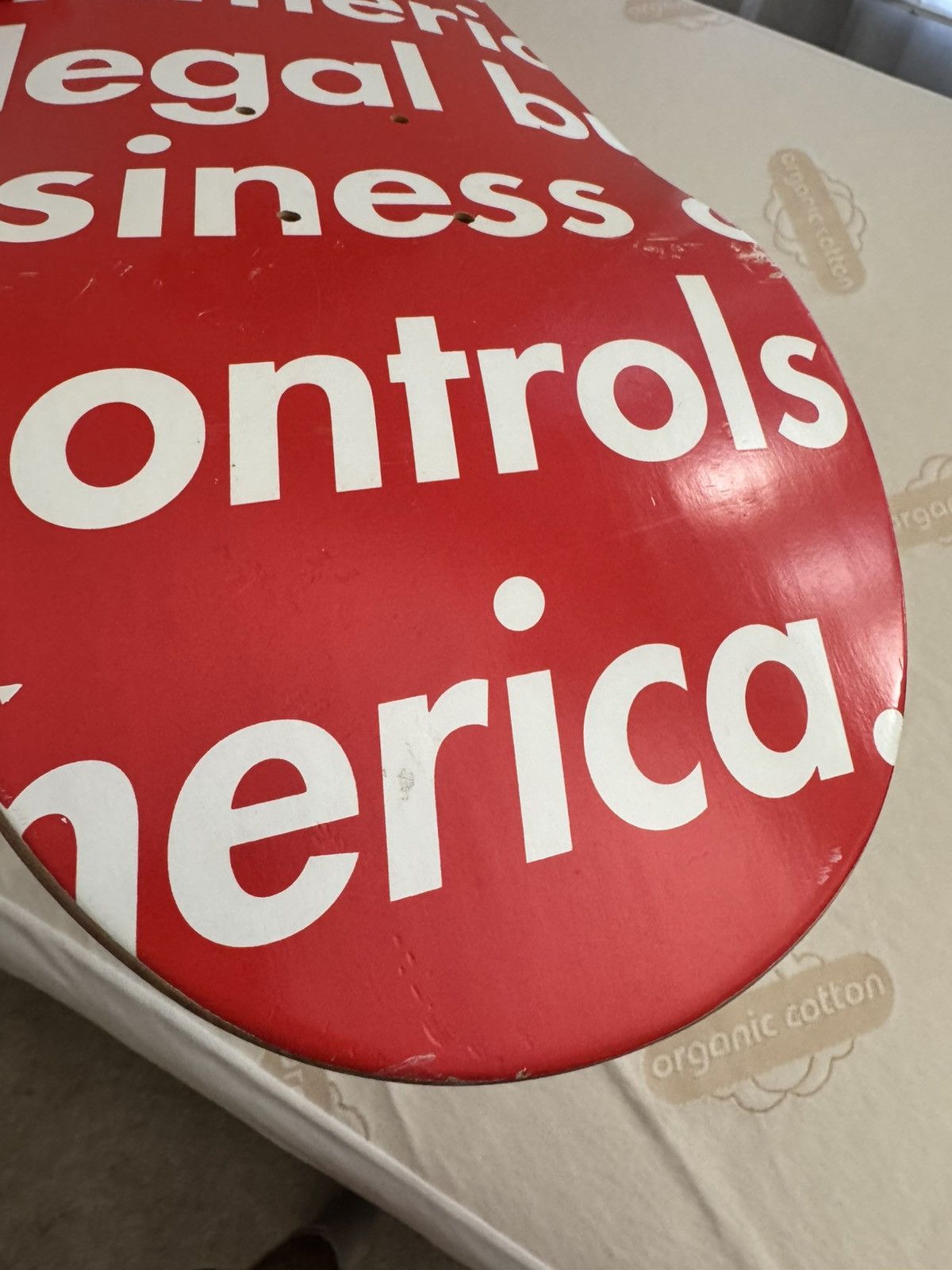 Supreme Supreme SS18 Illegal Business Controls Skateboard W Gucci Size ONE SIZE - 6 Thumbnail