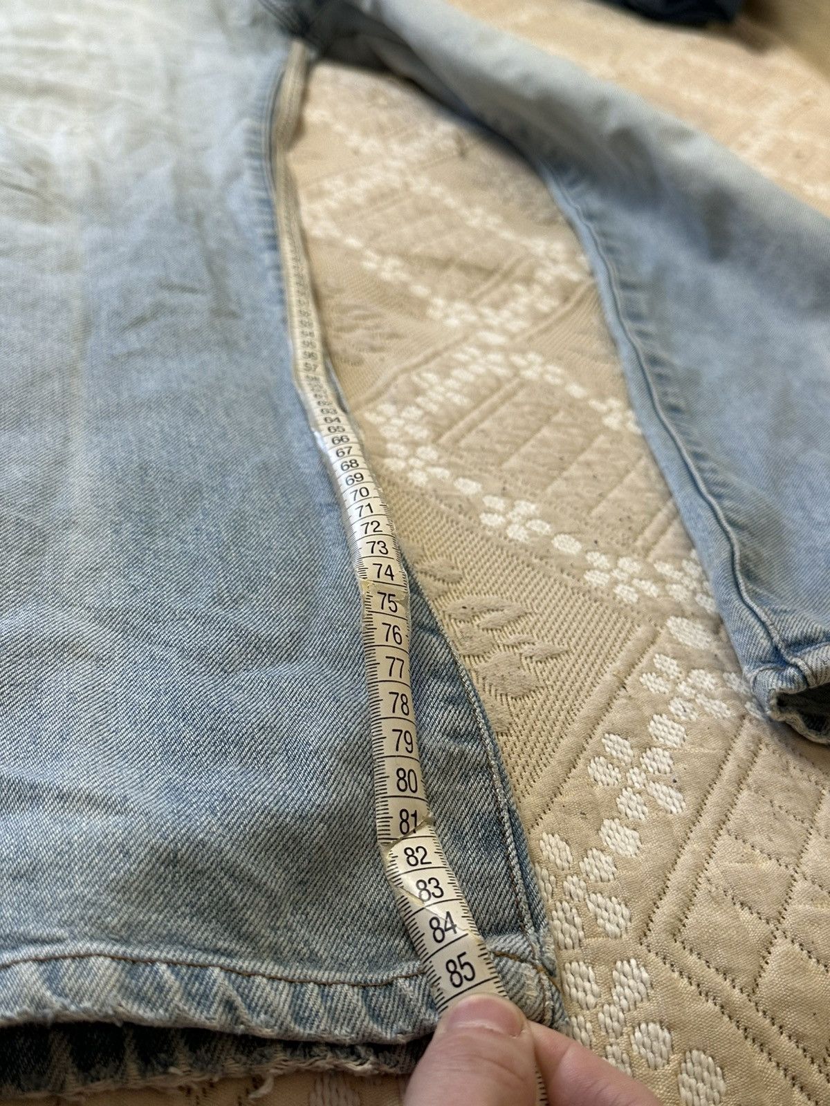 Diesel 🔥 90s Vintage Diesel Distressed Pocket Denim Jeans Y2K Pants Size US 31 - 17 Thumbnail
