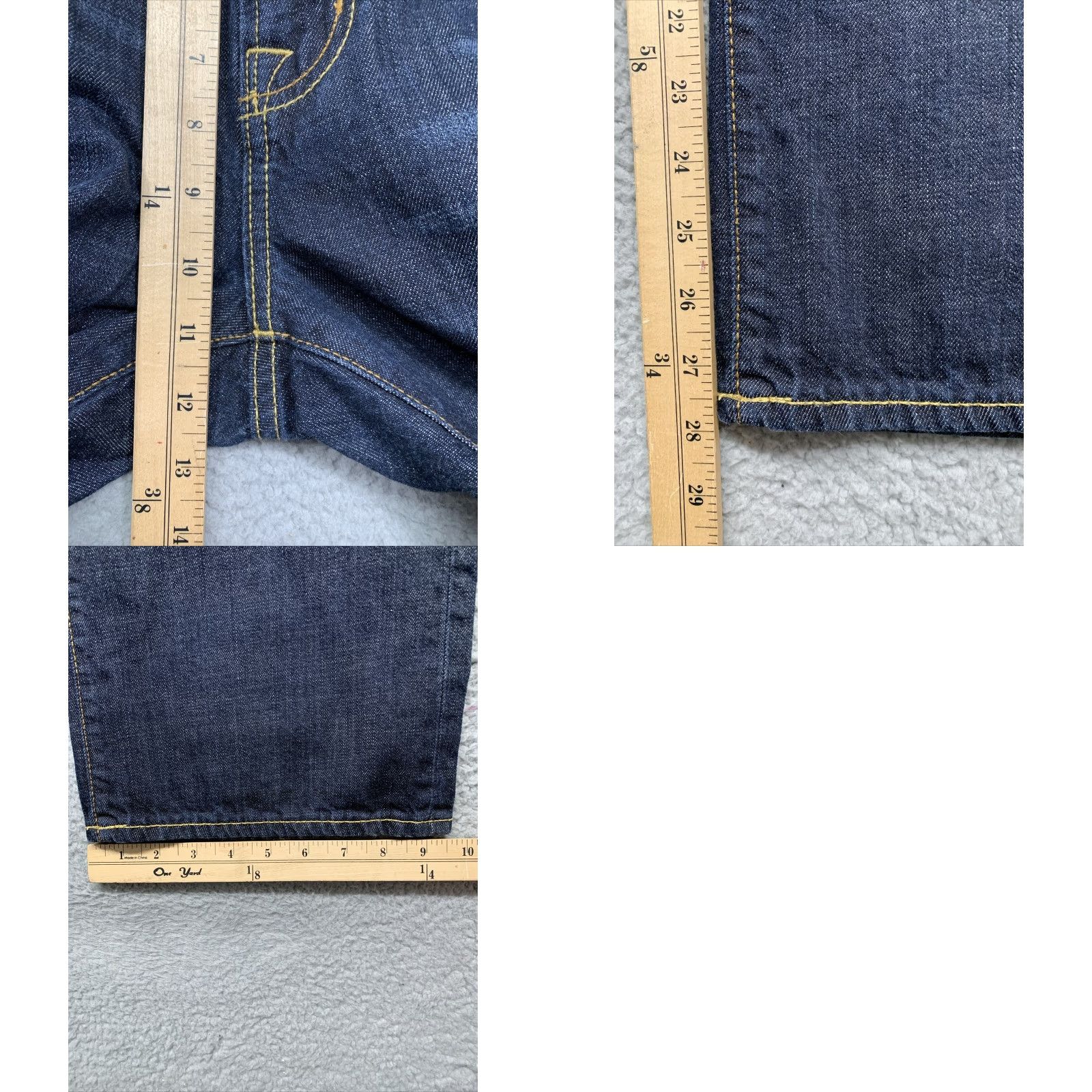 American Eagle Outfitters VINTAGE American Eagle Bootcut Jeans Men's 35x28 Blue 5-Pocket Relaxed Denim Shoes? Size US 35 - 9 Thumbnail