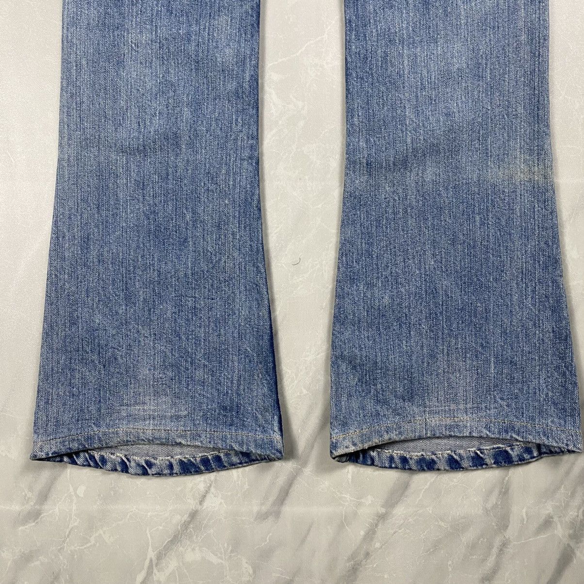 Levi's Vintage Clothing Vintage Levis Washed Flare Jeans Size 30" / US 8 / IT 44 - 3 Thumbnail