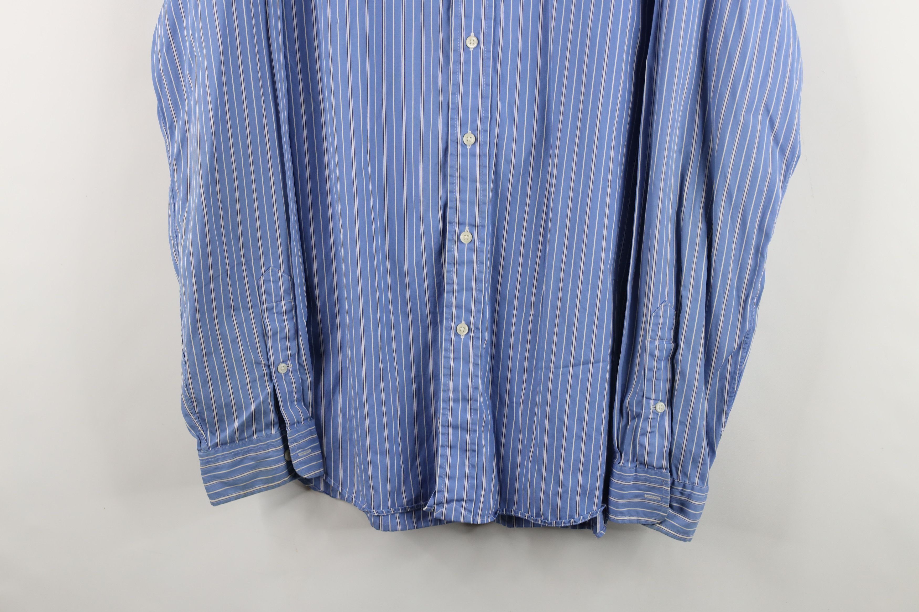 Polo Ralph Lauren Vintage 90s Ralph Lauren Fit Striped Button Down Shirt Size US L / EU 52-54 / 3 - 3 Thumbnail