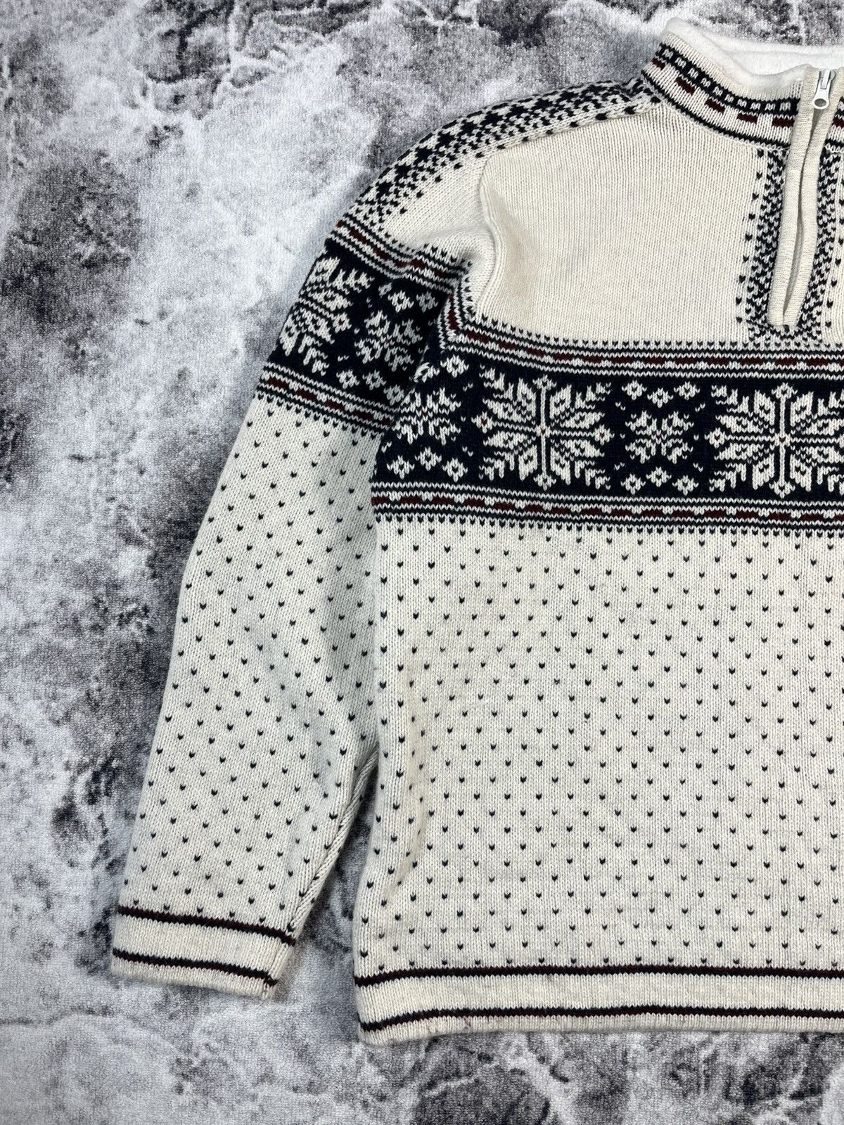 Other Laila & Lasse Nordic Wool Ski Sweater Norway Style Size US XL / EU 56 / 4 - 2 Thumbnail