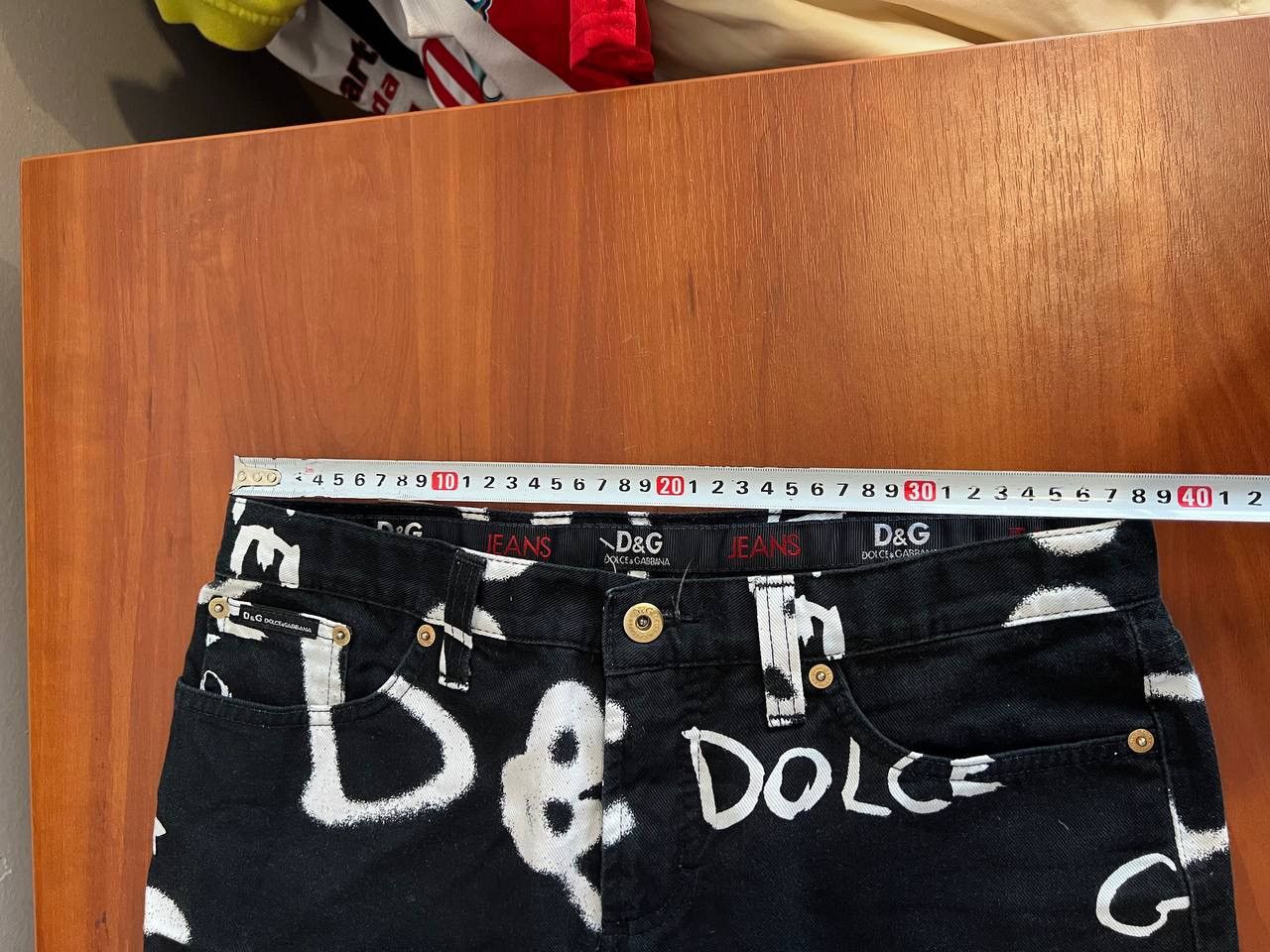 Dolce & Gabbana DILCE&GABBANA ARCHIVAL ICONIC GRAFFIC PRINT WOMEN PANTS 31 Size 31" - 23 Thumbnail