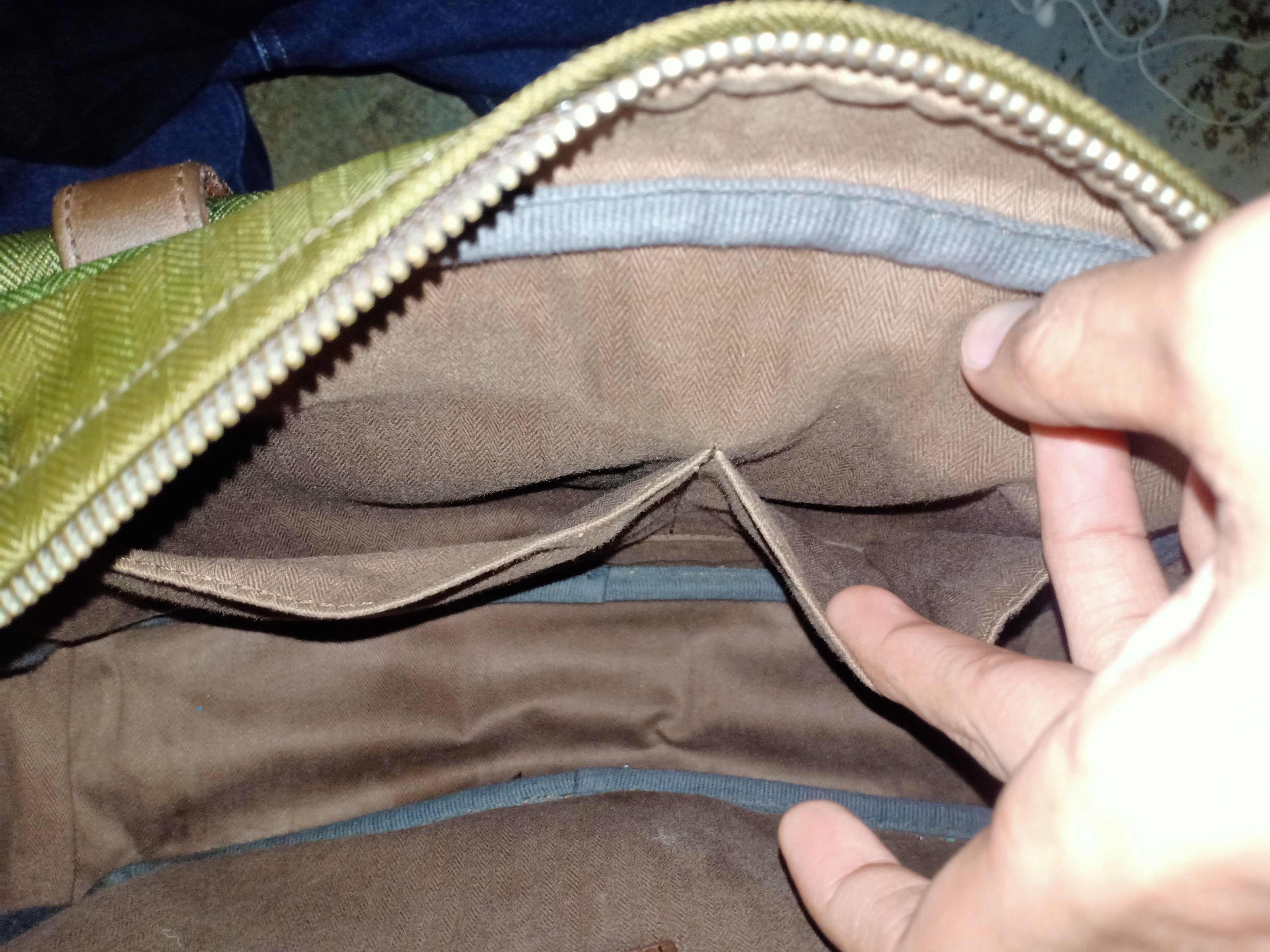 Hermes Original Hermes Steve Limited Edition Nylon Olive Green Size ONE SIZE - 8 Thumbnail