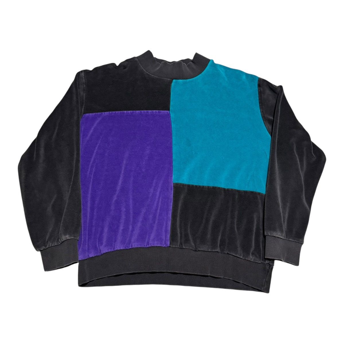Other 80s Alfred Dunner Colorblock Sweatshirt Women's Large FLAWS Size L / US 10 / IT 46 - 1 Thumbnail