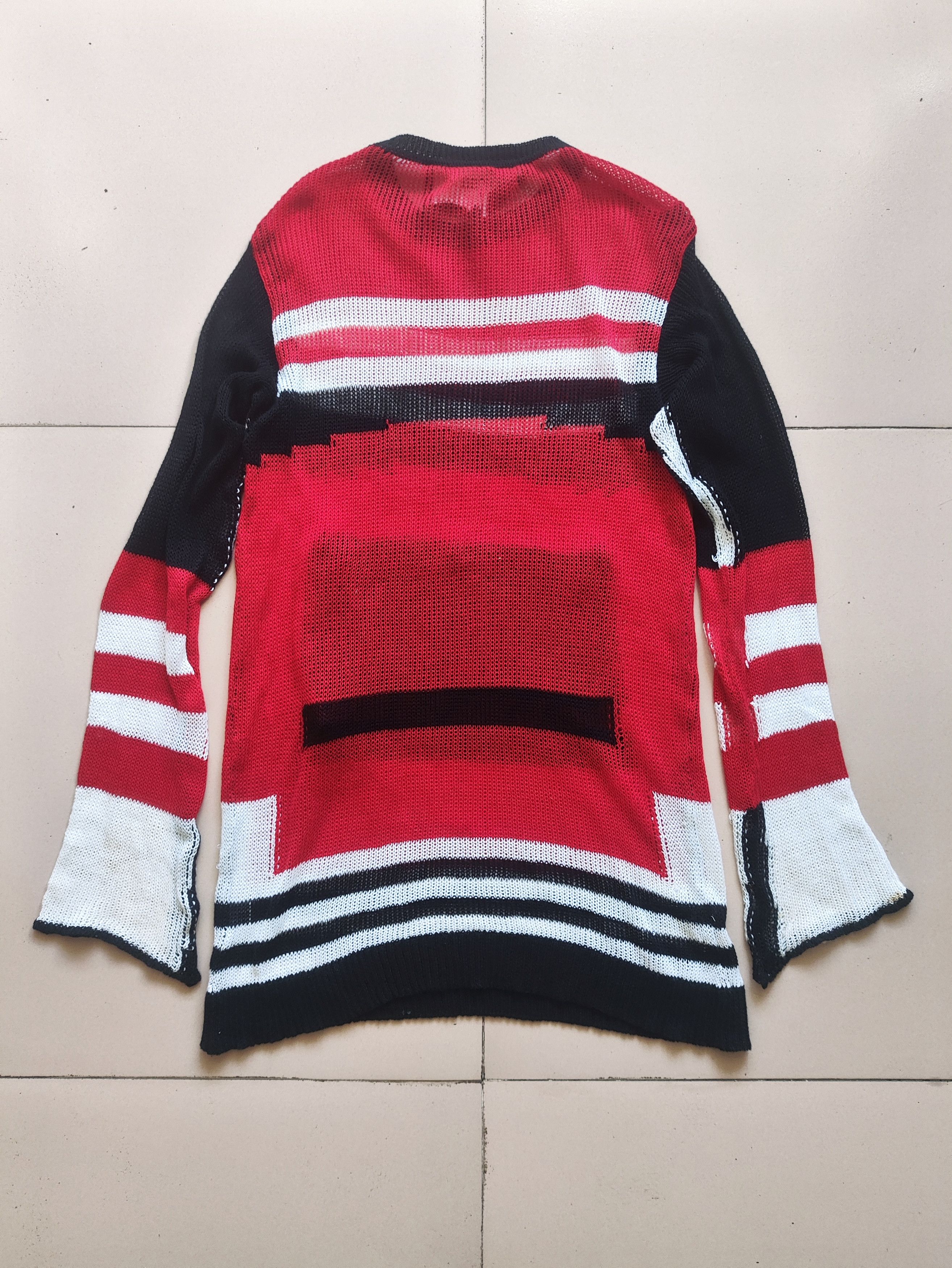 Hood By Air HBA FW15 Runway Red knit sweater Size US S / EU 44-46 / 1 - 5 Thumbnail
