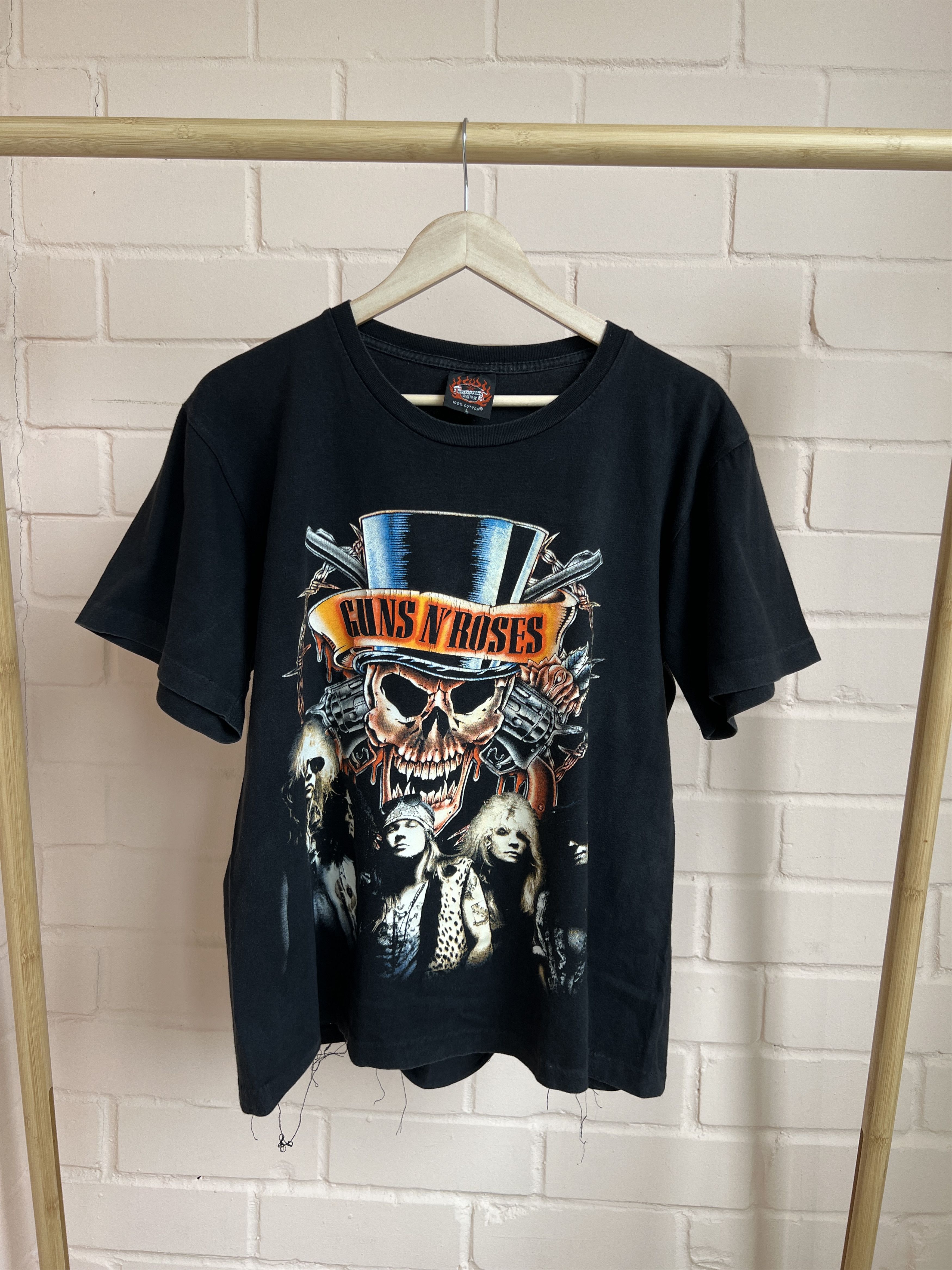Band Tees × Vintage Vintage 00s Guns N Roses Printed Tee Box Fit Size US M / EU 48-50 / 2 - 2 Thumbnail