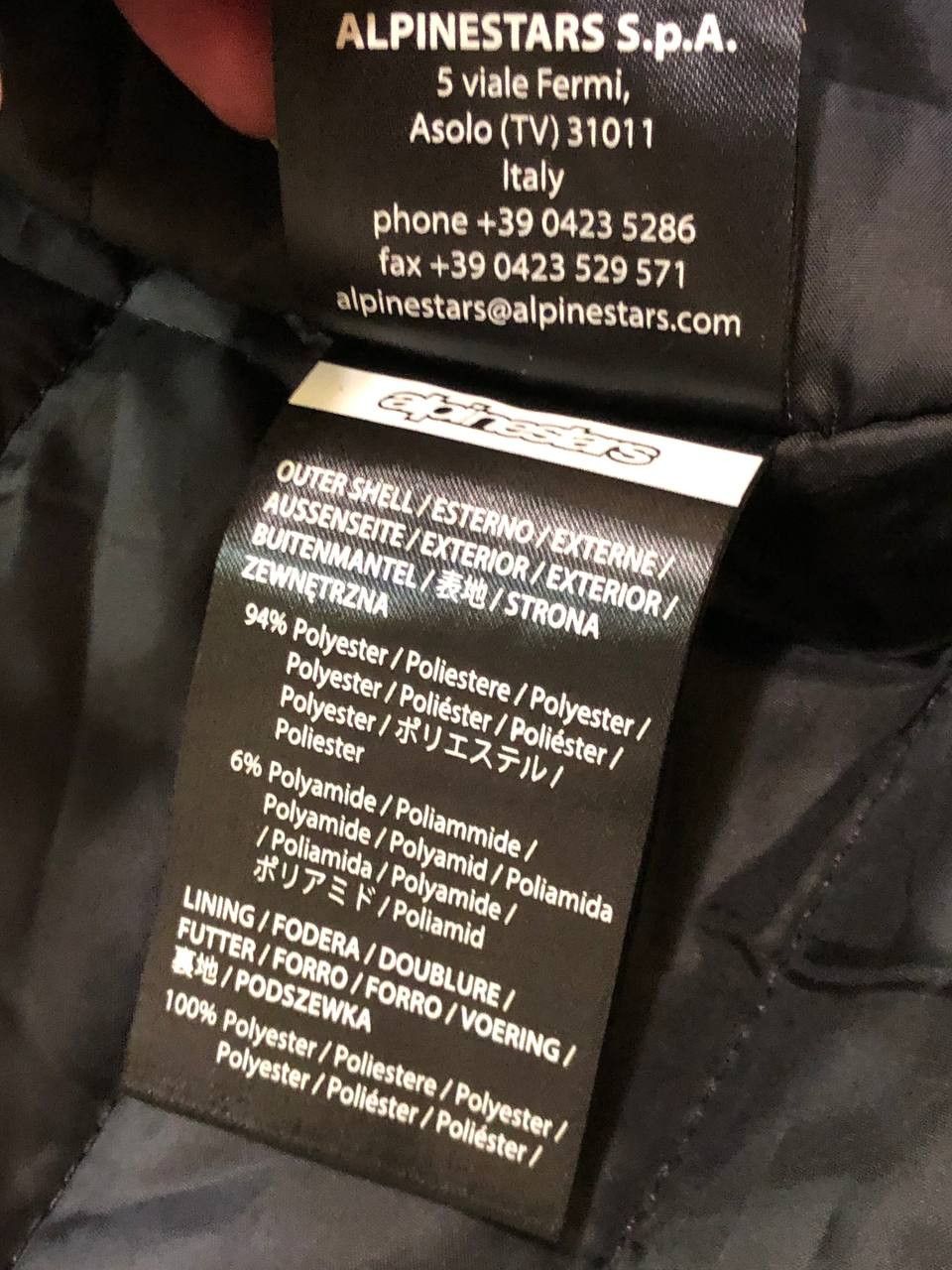 Alpinestars Moto Jacket Black Zip Alpinestars Y2K Streetwear Size US XL / EU 56 / 4 - 4 Thumbnail