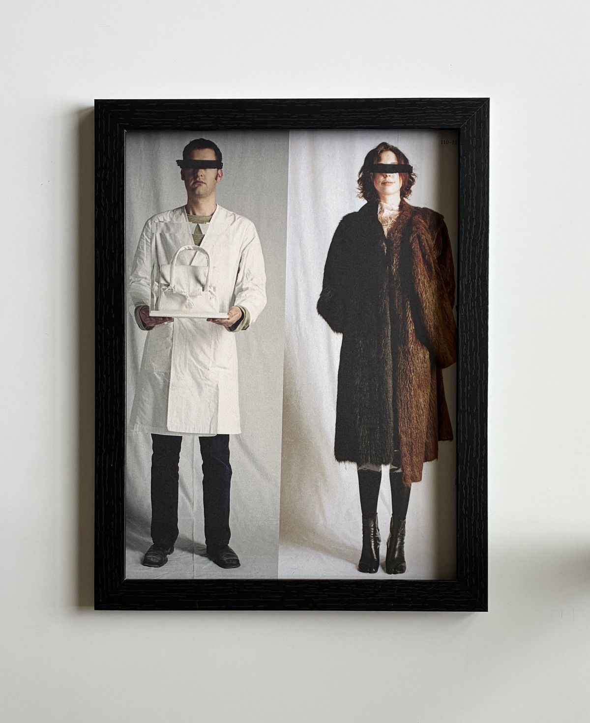 Maison Margiela Maison Margiela Archive Fashion photo framed 9x12 Size ONE SIZE - 1 Thumbnail