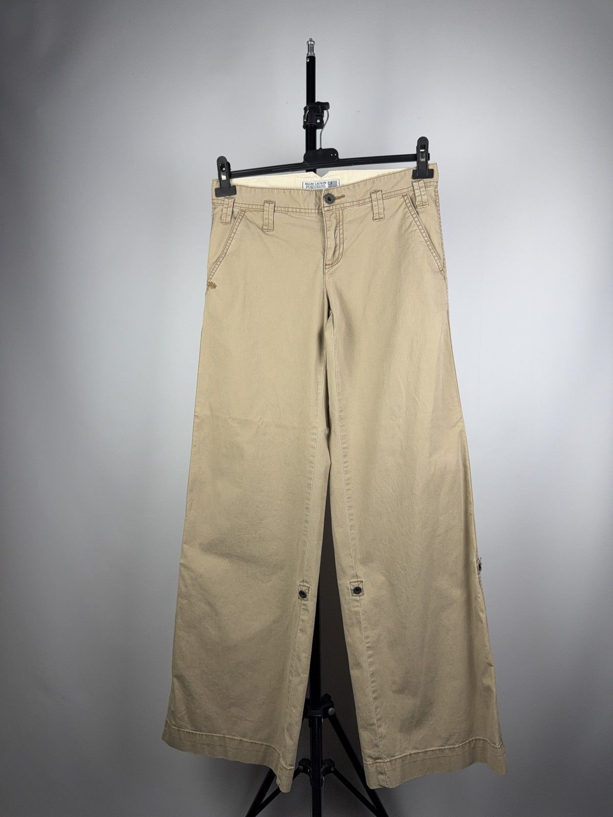 Hysteric Glamour × Polo Ralph Lauren × Vintage Flared Polo Ralph Lauren Vintage 90s Y2K Jeans Pants Size 29" - 1 Thumbnail