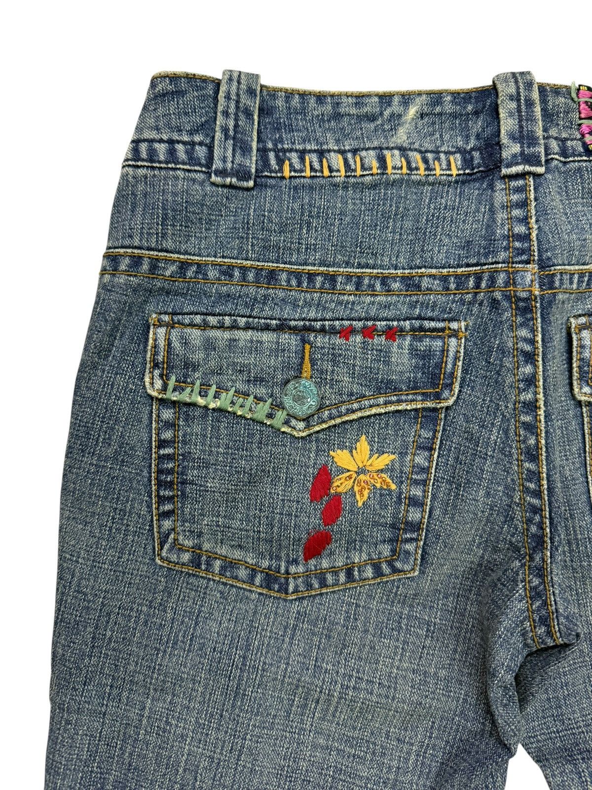Japanese Brand Flared Jeans Free People Distressed Bootcut Denim Size US 30 / EU 46 - 18 Thumbnail