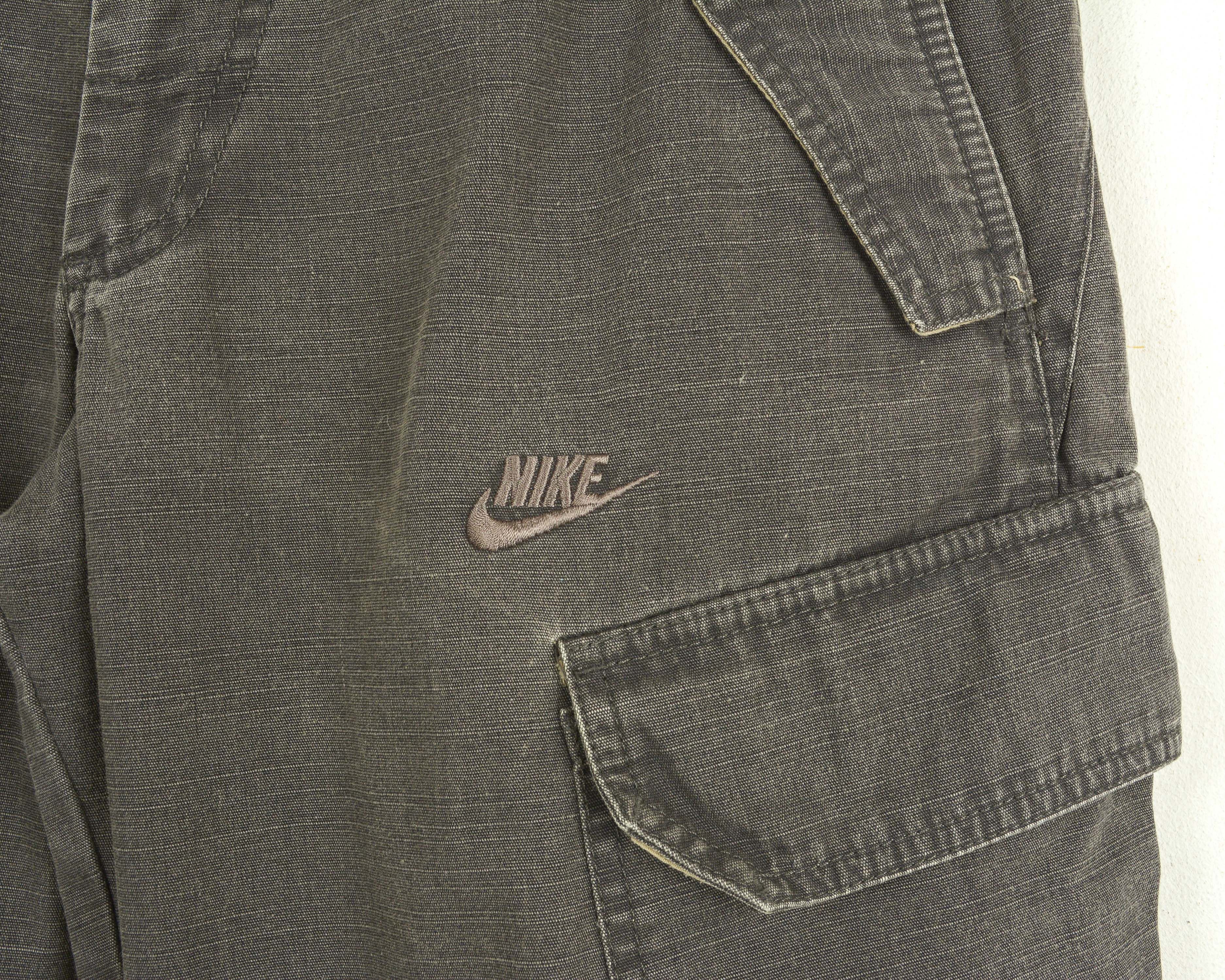 Nike Mens S Jean Denim Shorts UK 28/30 Multipocket Cargo Size US 26 / EU 42 - 3 Thumbnail