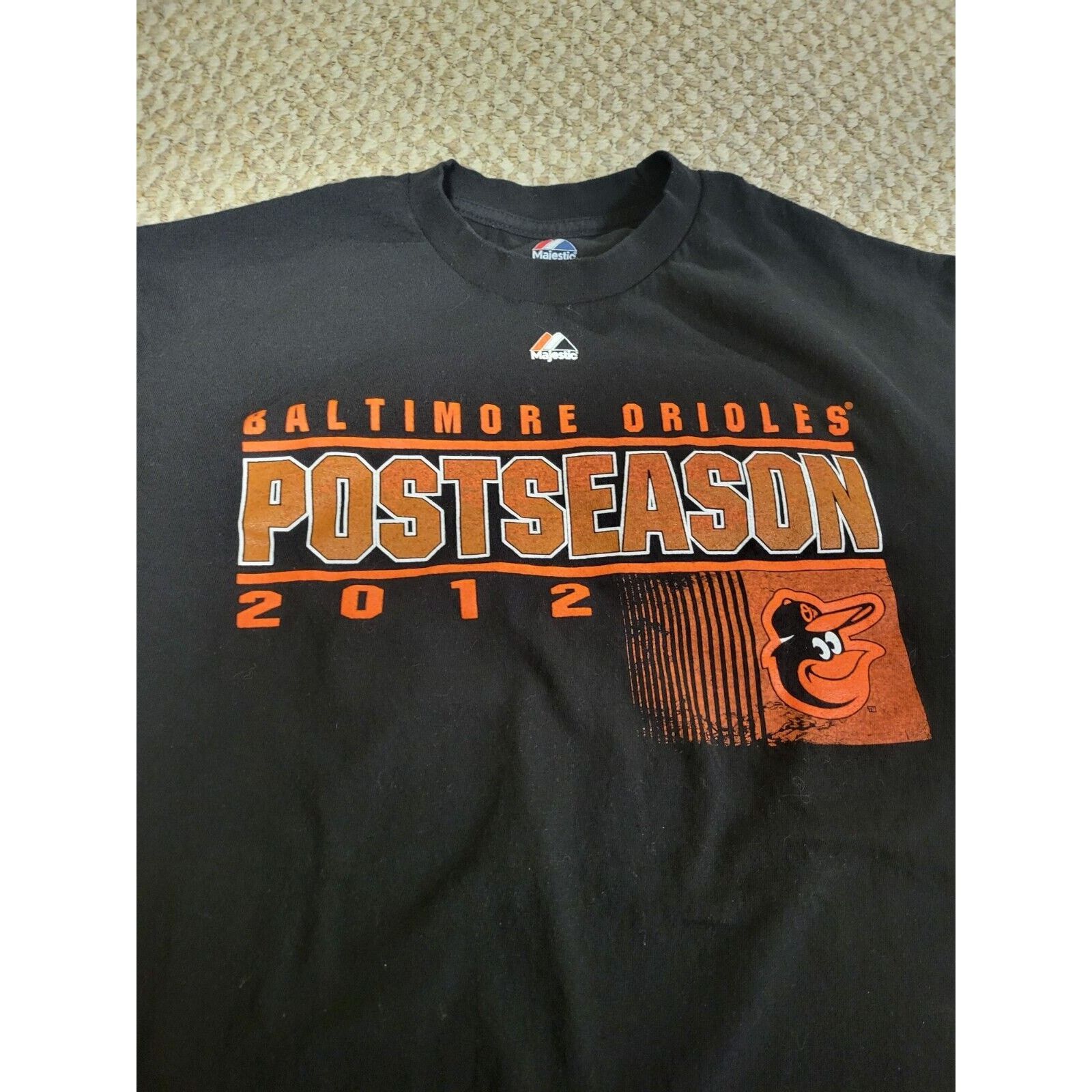 Majestic Baltimore ORIOLES post Season 2012 Majestic Size Large Size 36 - 2 Thumbnail