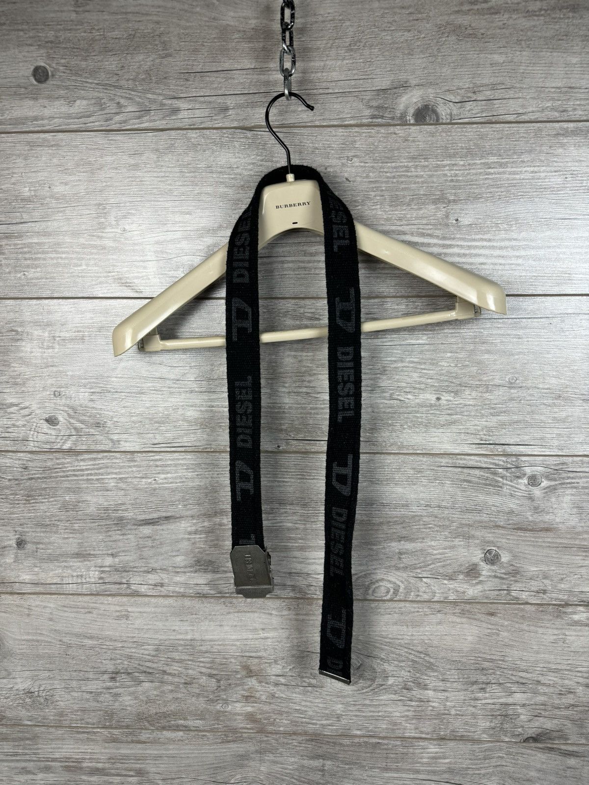 Vintage Diesel Monogram Y2K style Avangarde belt Size ONE SIZE - 2 Thumbnail