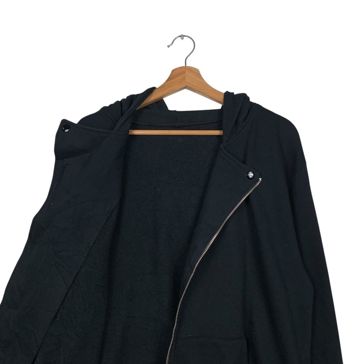 Japanese Brand ZERO Big Logo Double Collar Hoodies Sweatshirt #1723-C76 Size US L / EU 52-54 / 3 - 12 Thumbnail