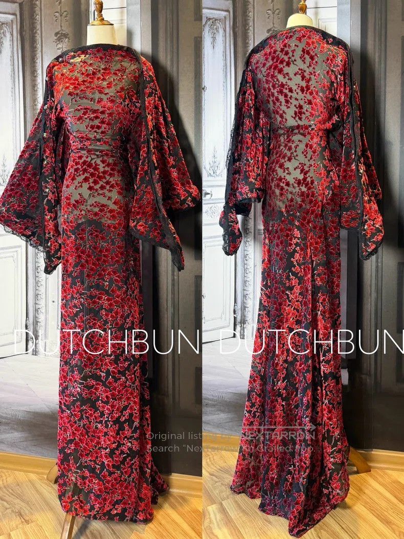 Y/Project Y/Project Velvet Jersey Dress Size XS / US 0-2 / IT 36-38 - 2 Thumbnail