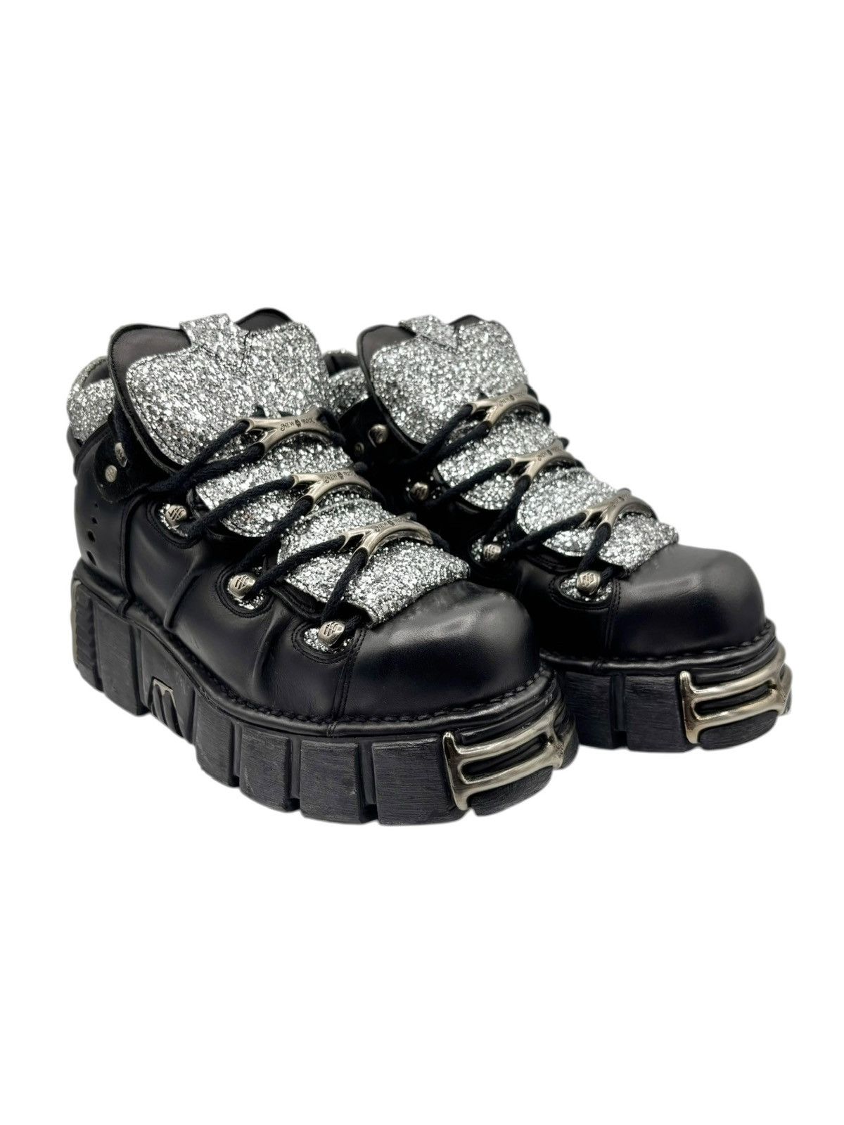 New Rock New Rock M-988-S1 Lace Boots | Grailed