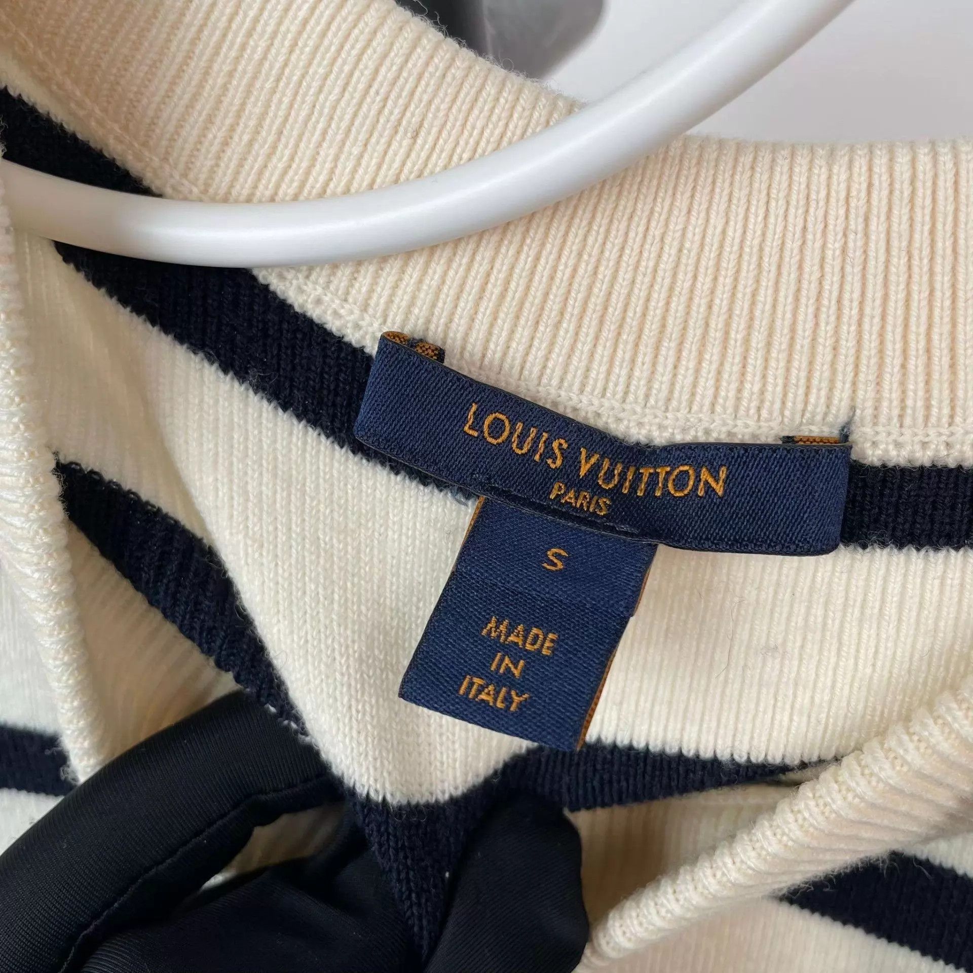 Louis Vuitton LV Wool Striped Short-Sleeve S Size S / US 4 / IT 40 - 4 Thumbnail