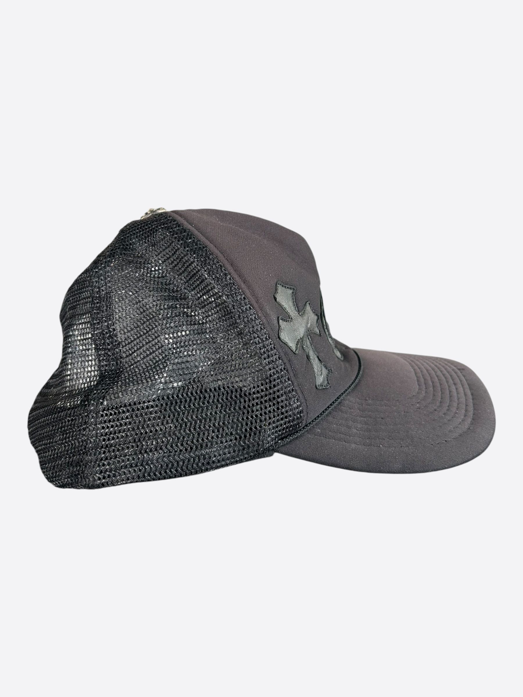 Chrome Hearts Chrome Hearts Black Embroidered CH Cross Patch Hat Size ONE SIZE - 2 Thumbnail