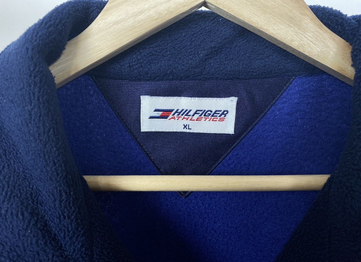 Tommy Hilfiger Hilfiger Athletics Fleece Jacket Zip Up Style Embriodered Size US XL / EU 56 / 4 - 7 Thumbnail