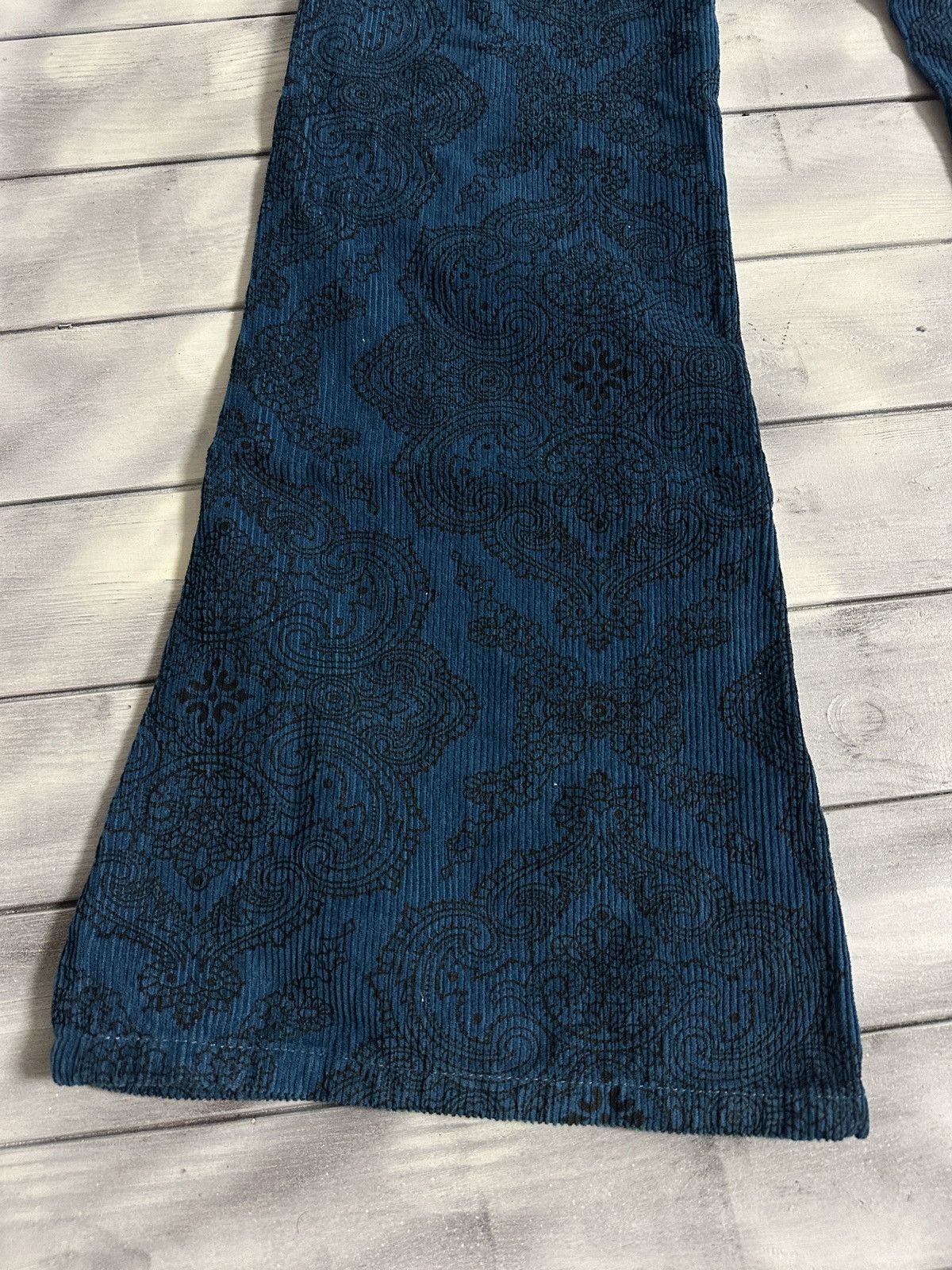 Other Rare Corduroy Bandana Pants Run&Fly Flare Japan Style Size US 34 / EU 50 - 8 Thumbnail
