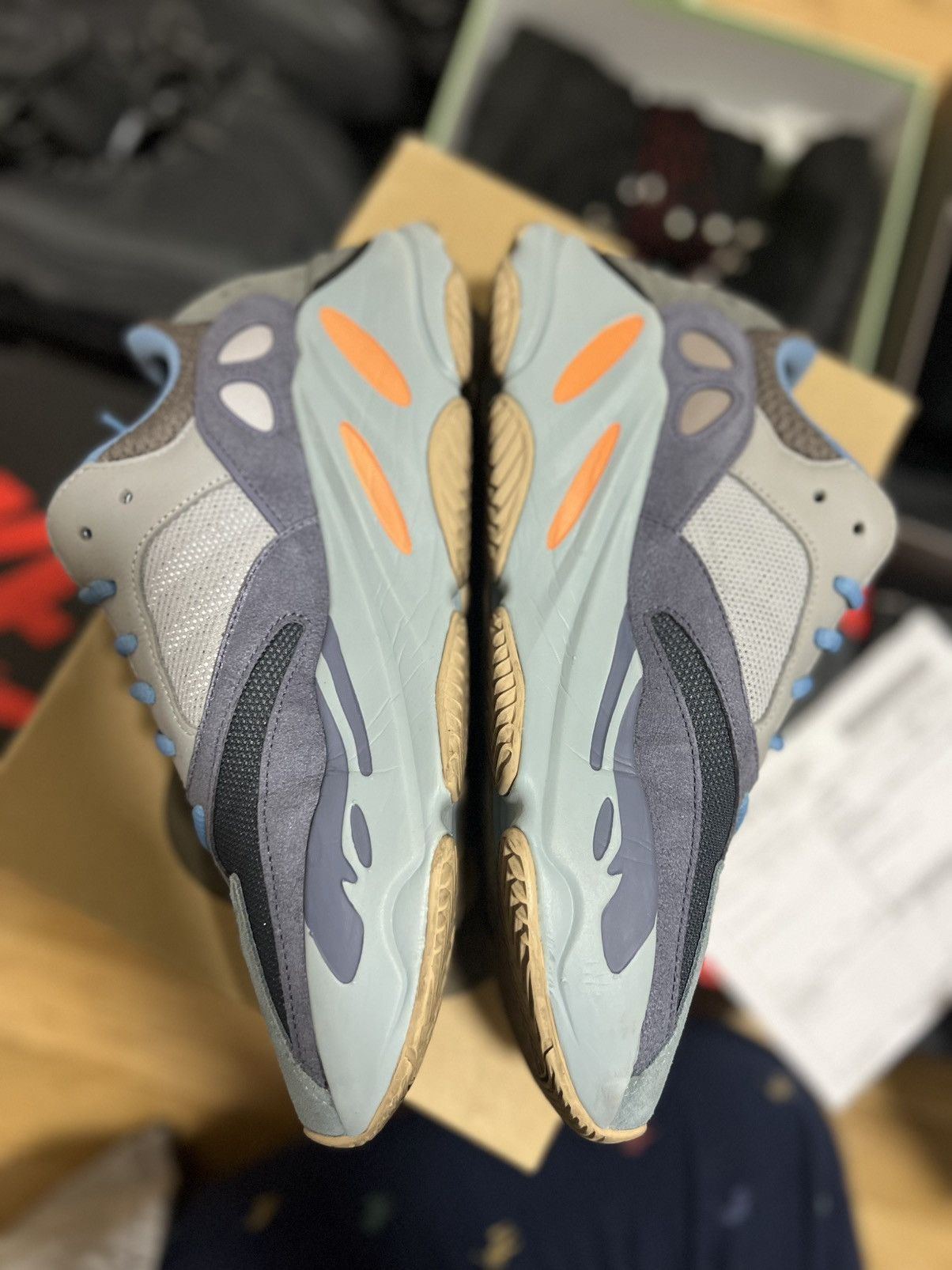 Adidas × Yeezy Adidas Yeezy Boost 700 “Carbon Blue” Size 10 Size US 10 / EU 43 - 3 Thumbnail