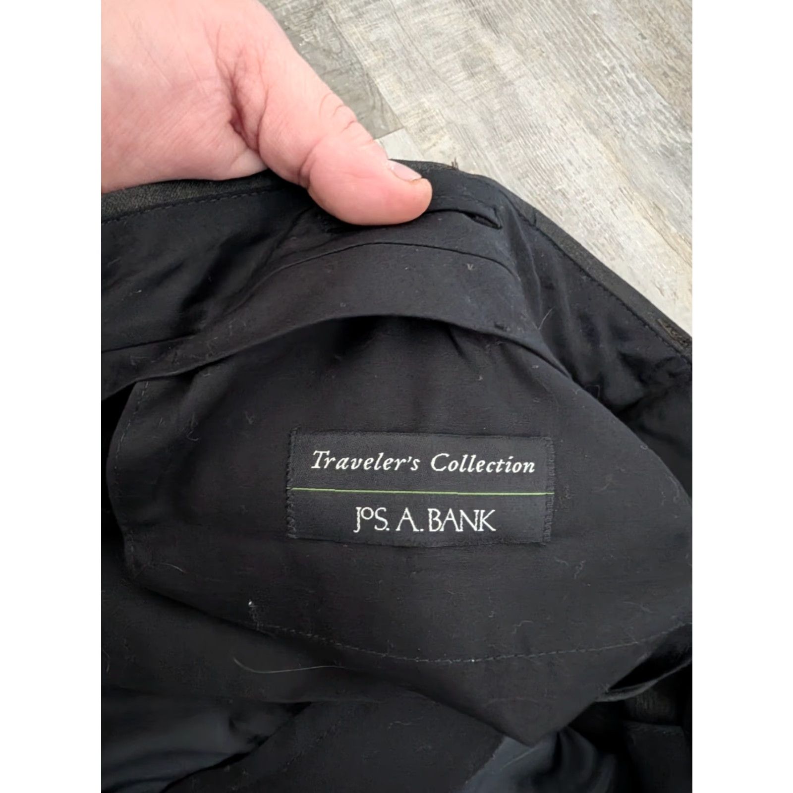 Jos. A. Bank Jos. A. Bank Traveler Wool Dress Pants Olive 42x30 Mens Slacks Formal Size US 42 / EU 58 - 5 Thumbnail