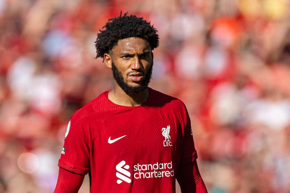 Nike × Vintage LIVERPOOL NIKE 2022/2023 FOOTBALL HOME JERSEY #2 GOMEZ Size US S / EU 44-46 / 1 - 16 Thumbnail