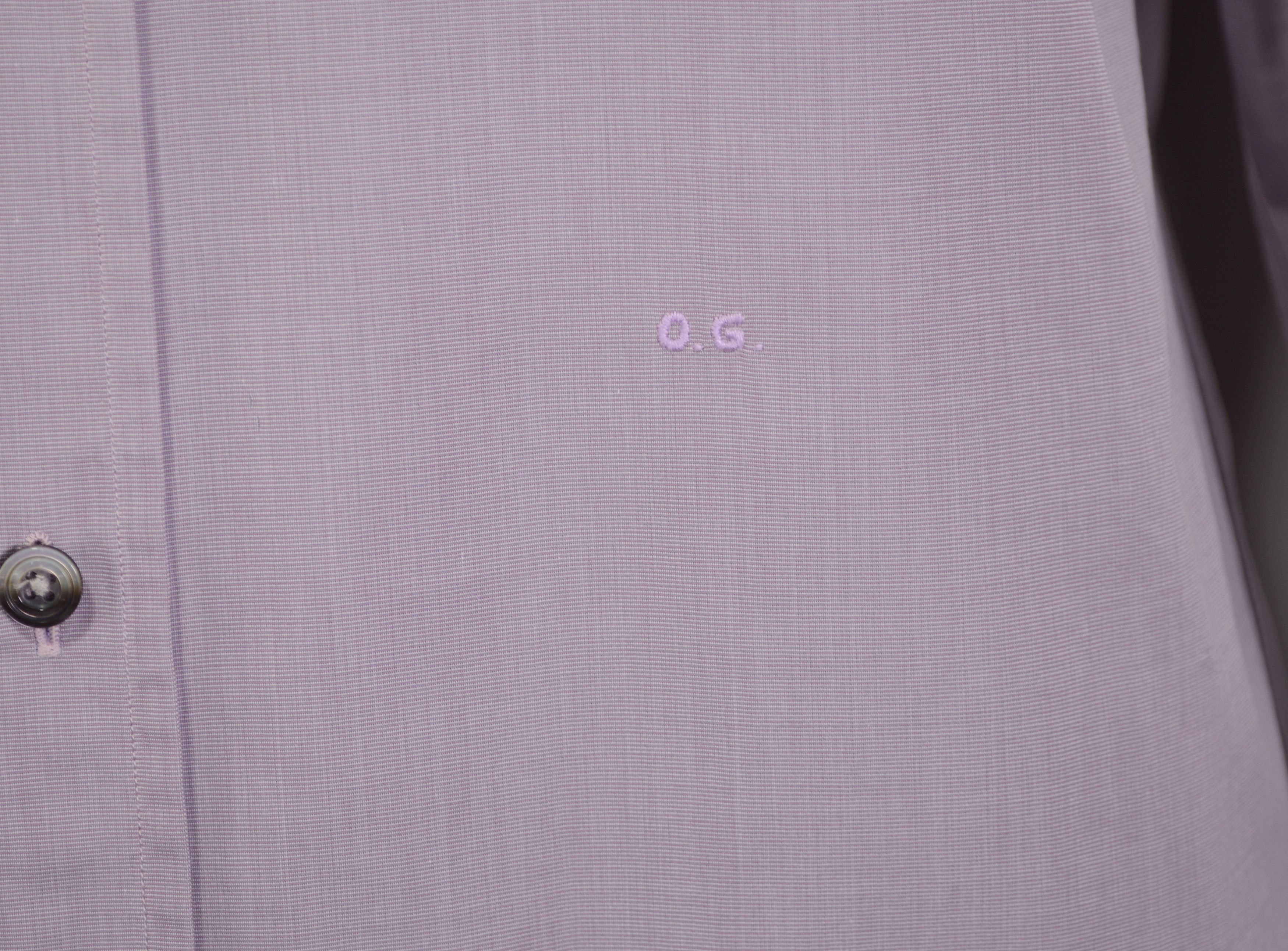 Tom Ford MTO Amazing Men's Tom Ford Shirt 48 Purple Cotton Italy Size US XXL / EU 58 / 5 - 7 Thumbnail