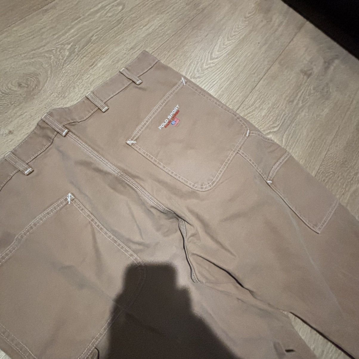 Ralph Lauren Sport Polo Sport Ralph Lauren Canvas Carpenter Pants Contrast Size US 40 / EU 56 - 2 Thumbnail