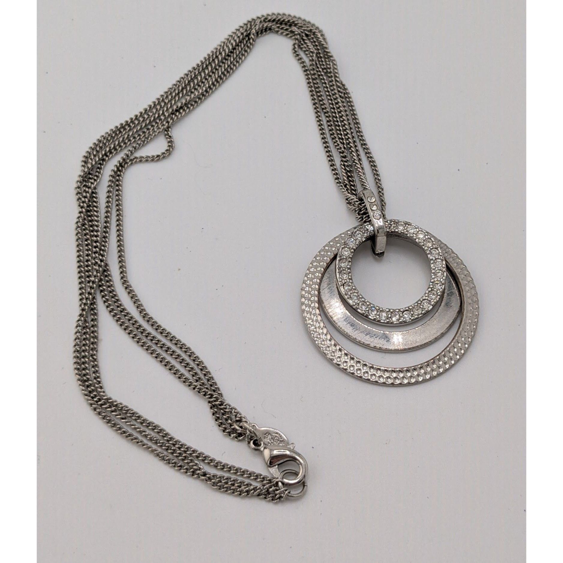 Other Vintage Glam Premier Designs Silver-Tone Multi-Strand Neckla Size ONE SIZE - 6 Thumbnail