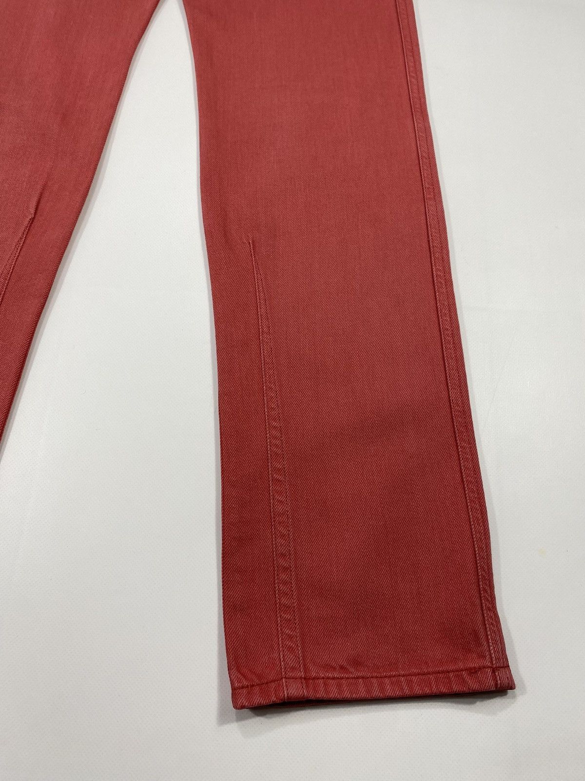 Diesel Diesel Darron Regular Slim Tapered Denim Jeans Pants Coral Size US 29 - 17 Thumbnail