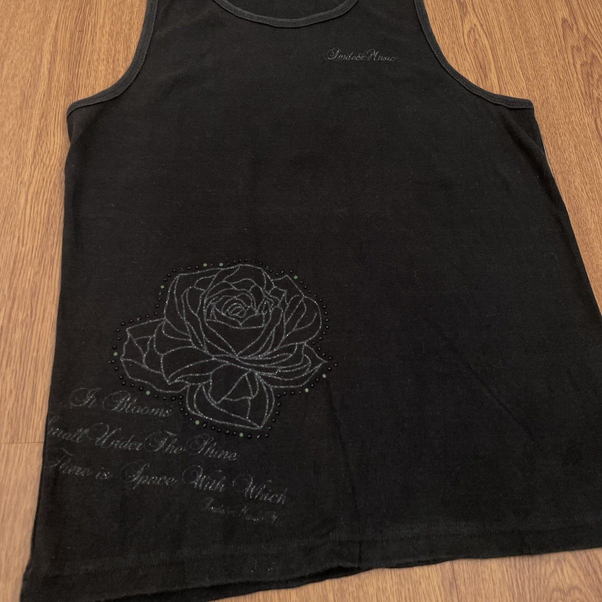 If Six Was Nine × Japanese Brand × Le Grande Bleu (L.G.B.) Semantic design flower blank tanktop Size US L / EU 52-54 / 3 - 3 Thumbnail