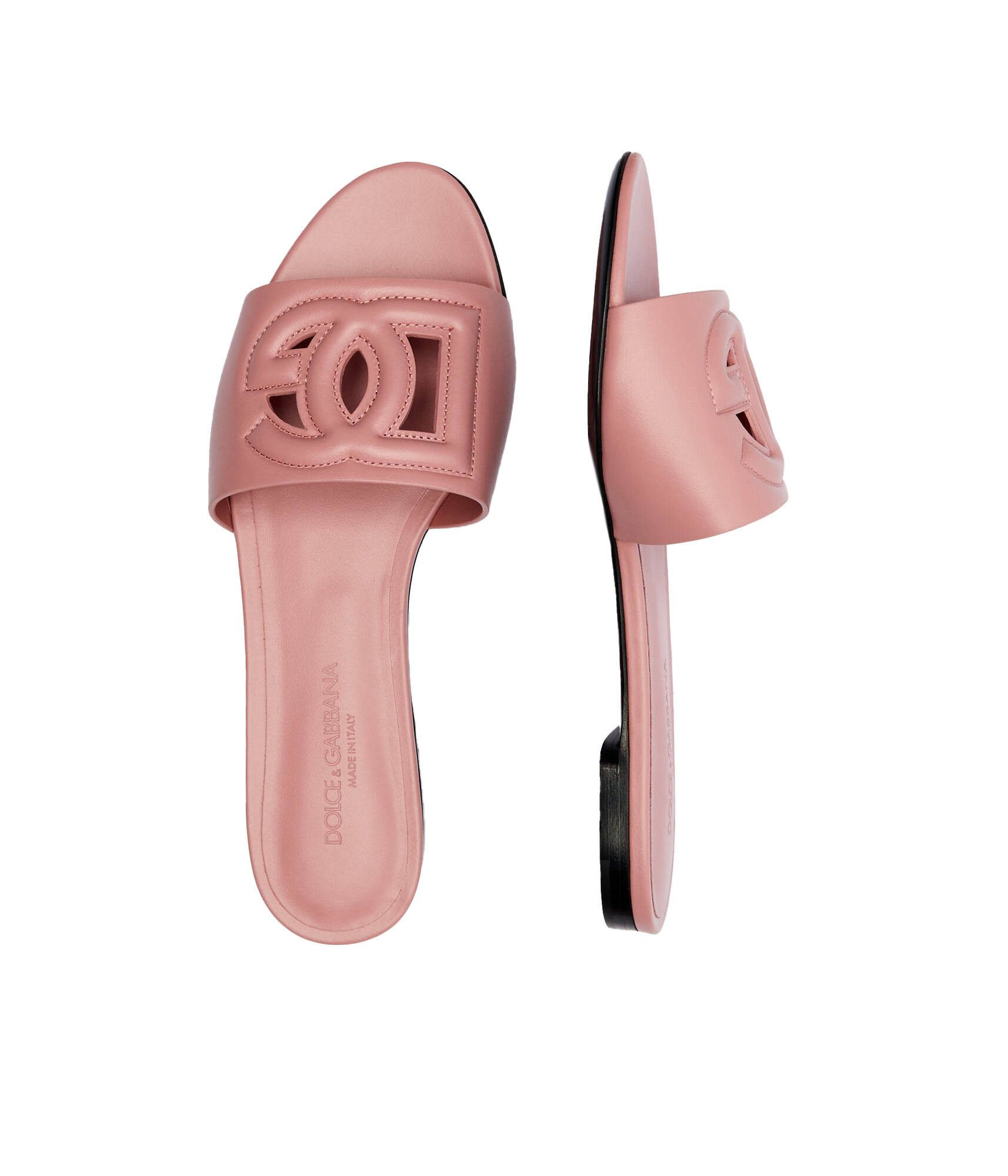 Dolce & Gabbana o1s22i1n0225 Flat Slippers in Pink Size US 6 / IT 36 - 4 Thumbnail