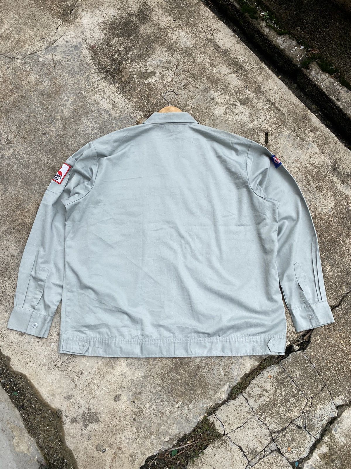 Vintage Vintage Mitsubishi Worker Shirt Size US XXL / EU 58 / 5 - 7 Thumbnail