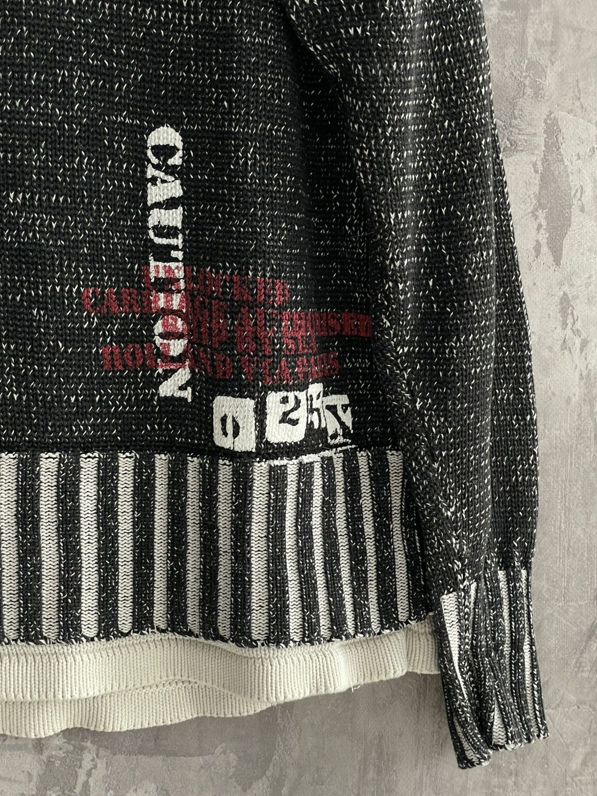 20471120 × Hysteric Glamour × Japanese Brand ARCHIVE HEAVY KNIT FISHERMAN RIBBED SWEATER JAPANESE STYLE Size US L / EU 52-54 / 3 - 9 Thumbnail