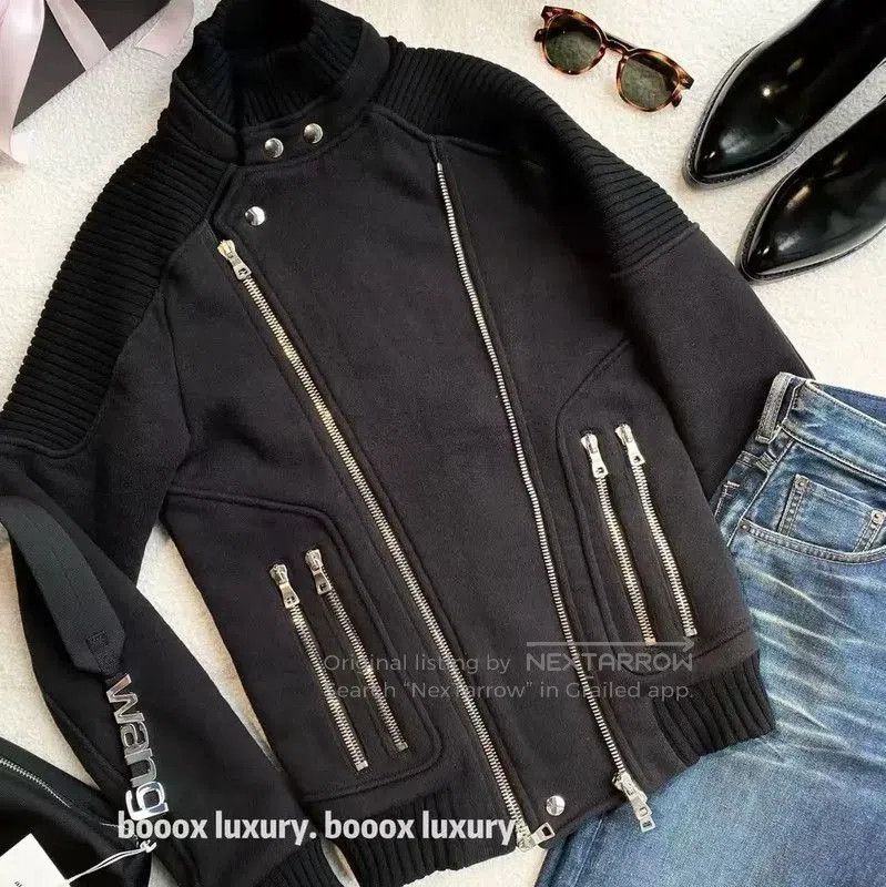 Balmain Balmain Women's Black Cotton Jacket Size S . Size S / US 4 / IT 40 - 4 Thumbnail