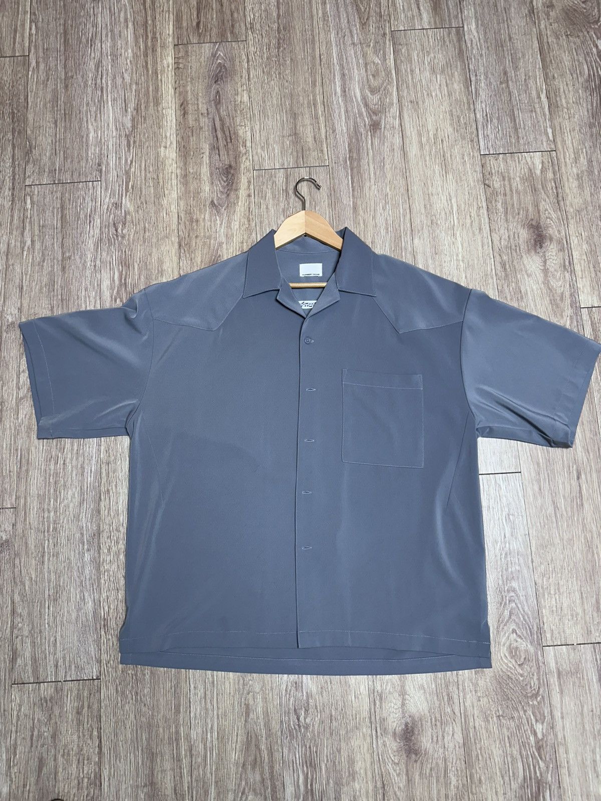 Number (N)ine Number Nine camp collar shirt Size US M / EU 48-50 / 2 - 1 Thumbnail