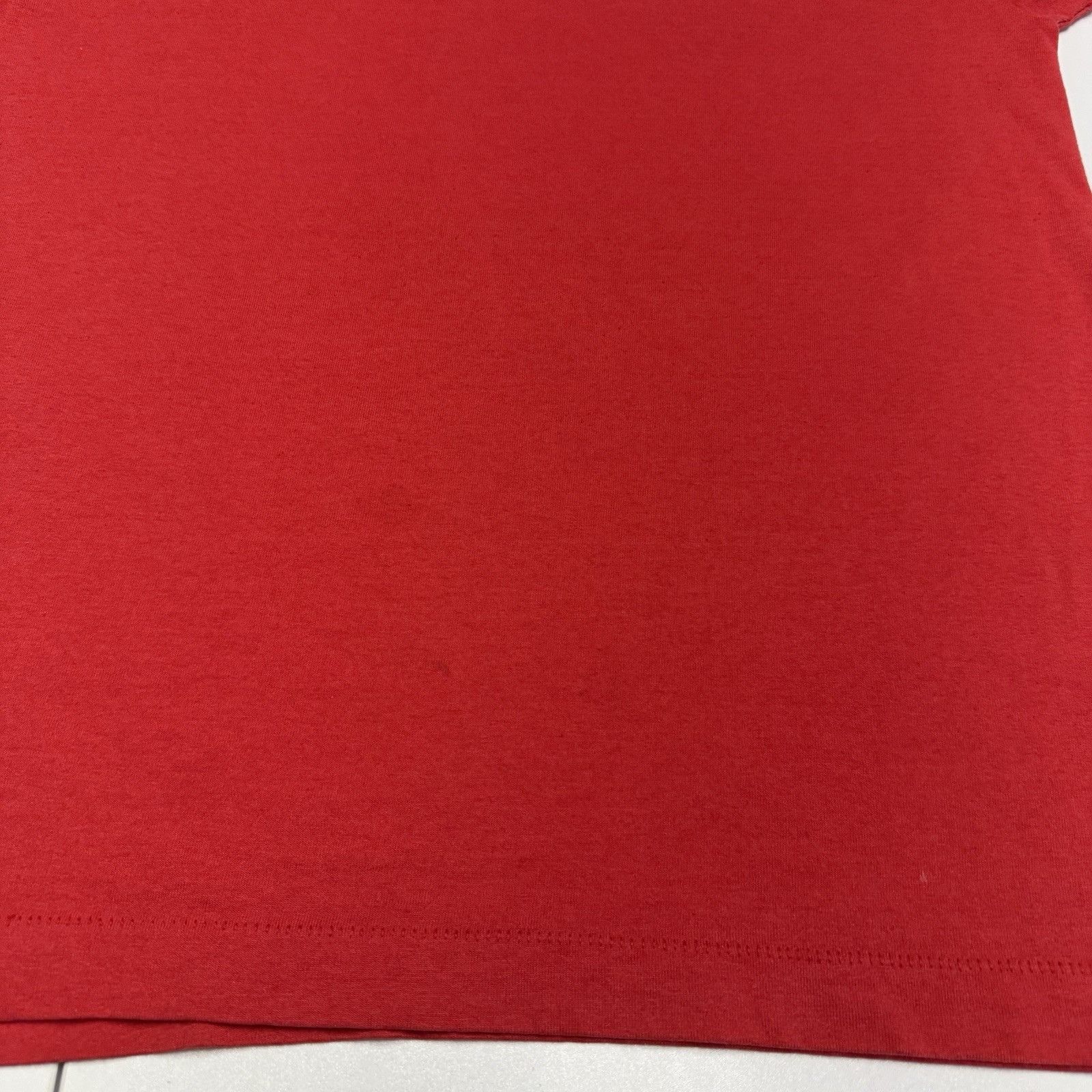 Vintage Vintage 90s Farming T Shirt Mens Medium Red Single Stitch St Size US M / EU 48-50 / 2 - 6 Thumbnail