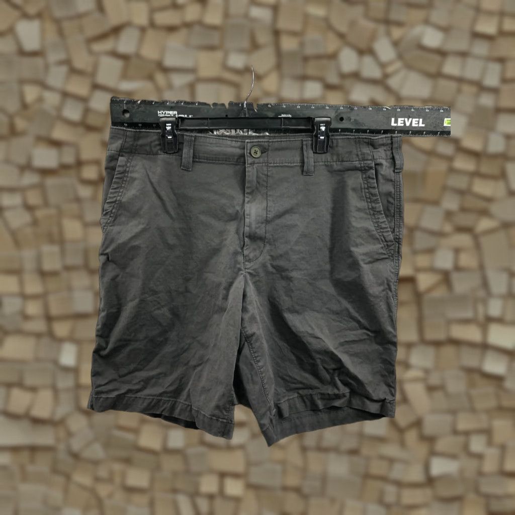 Vintage Sonoma Mens Shorts Bermuda Casual Mid Rise Gray 40 Regular Cotton Blend 5-Pocket Logo Wash Medium Spring Summer Fall Mens Size US 40 / EU 56 - 1 Thumbnail