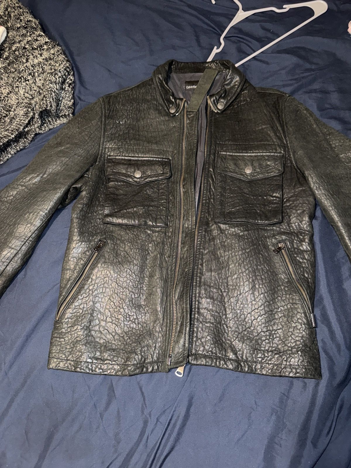 Calvin Klein Calvin klein jeans leather jacket Size US L / EU 52-54 / 3 - 1 Thumbnail
