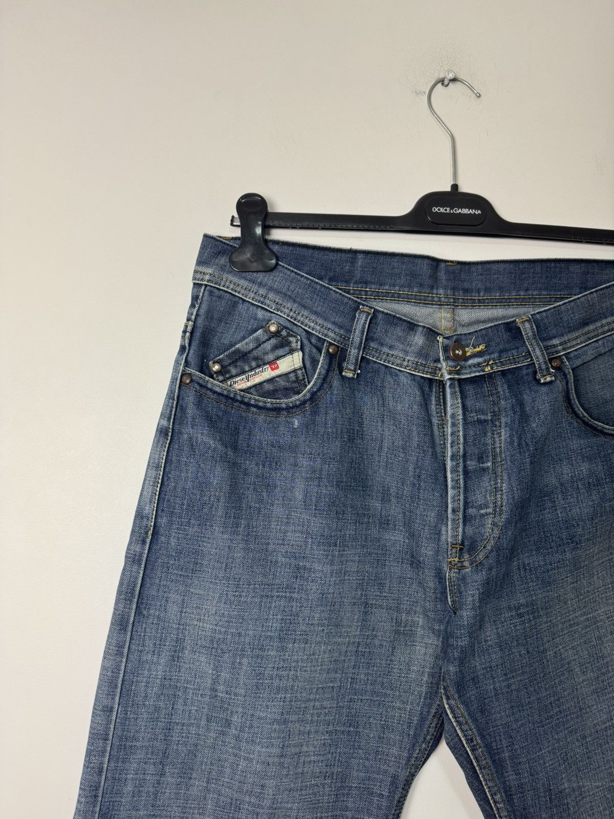 Diesel Diesel Vintage Straight Fit Denim Jeans Made in Italy Size US 34 / EU 50 - 6 Thumbnail