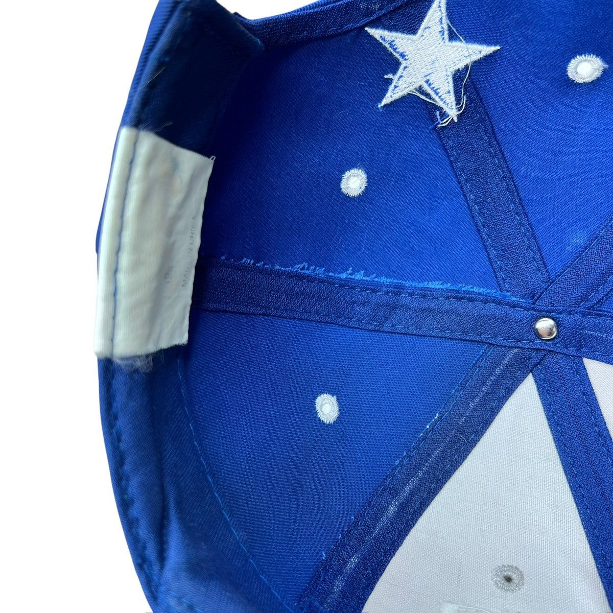 NFL NFL Dallas Cowboys Spell Out Two Tone Embroidered Snapback Size ONE SIZE - 12 Thumbnail
